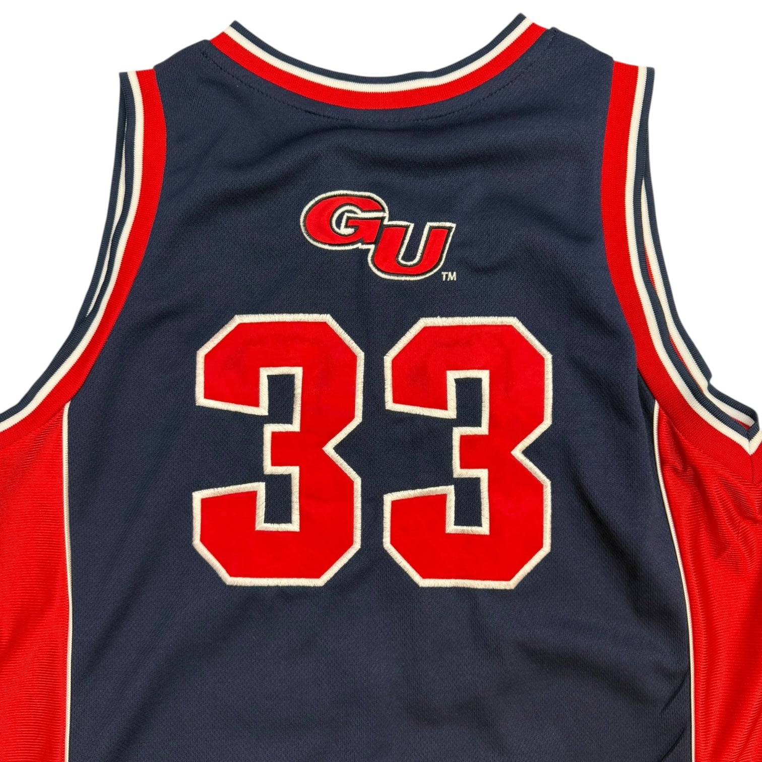 Vintage Gonzaga Bulldogs Basketball Jersey Navy