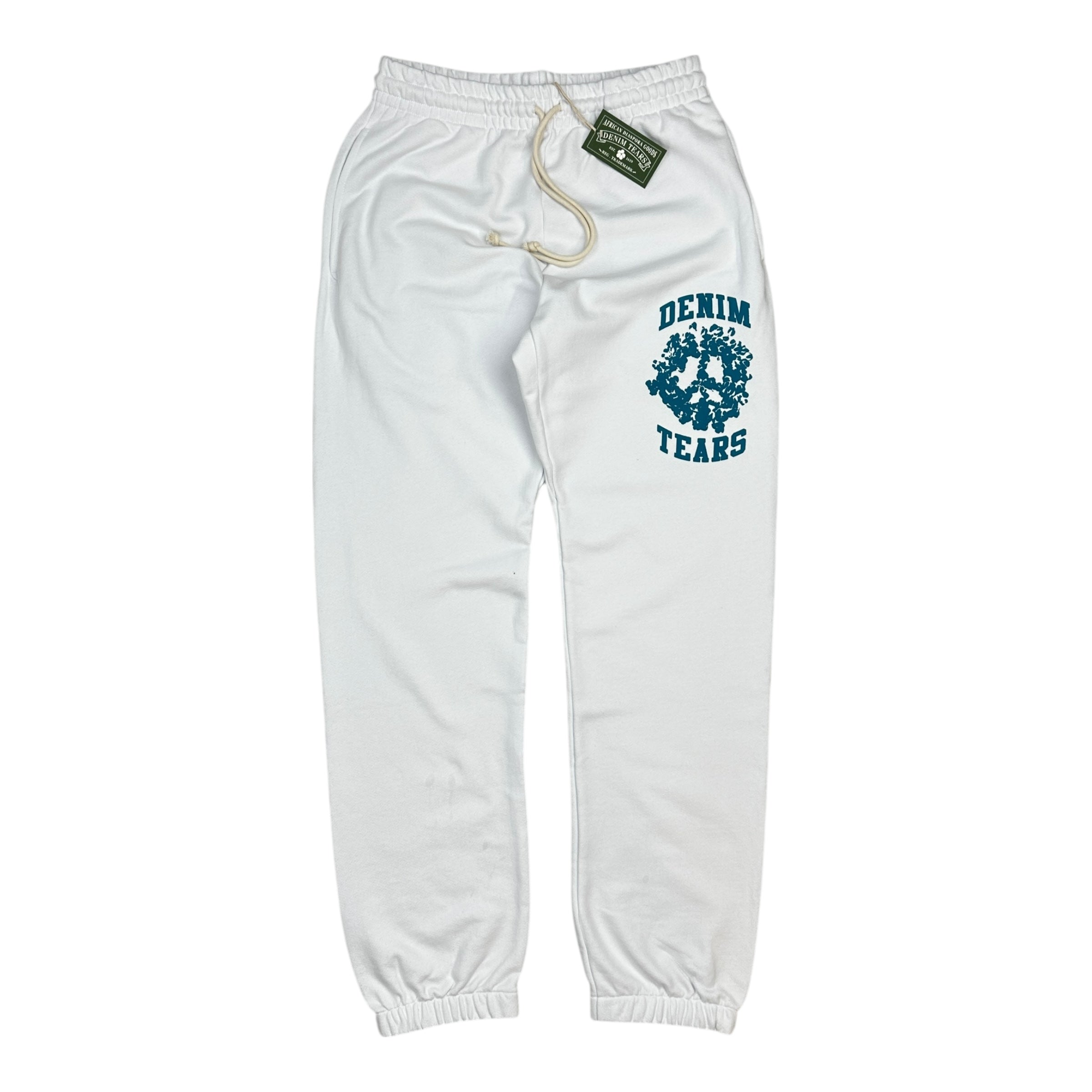 Denim Tears Denim University Sweat Pants White