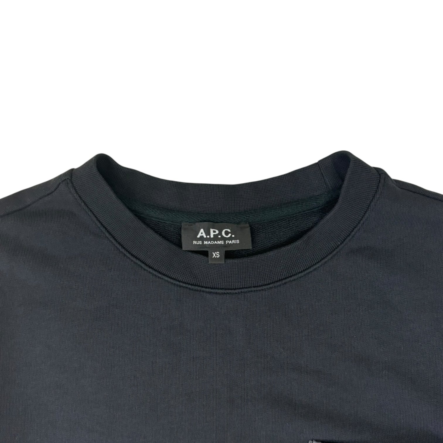 A.P.C. Pocket Crewneck Black