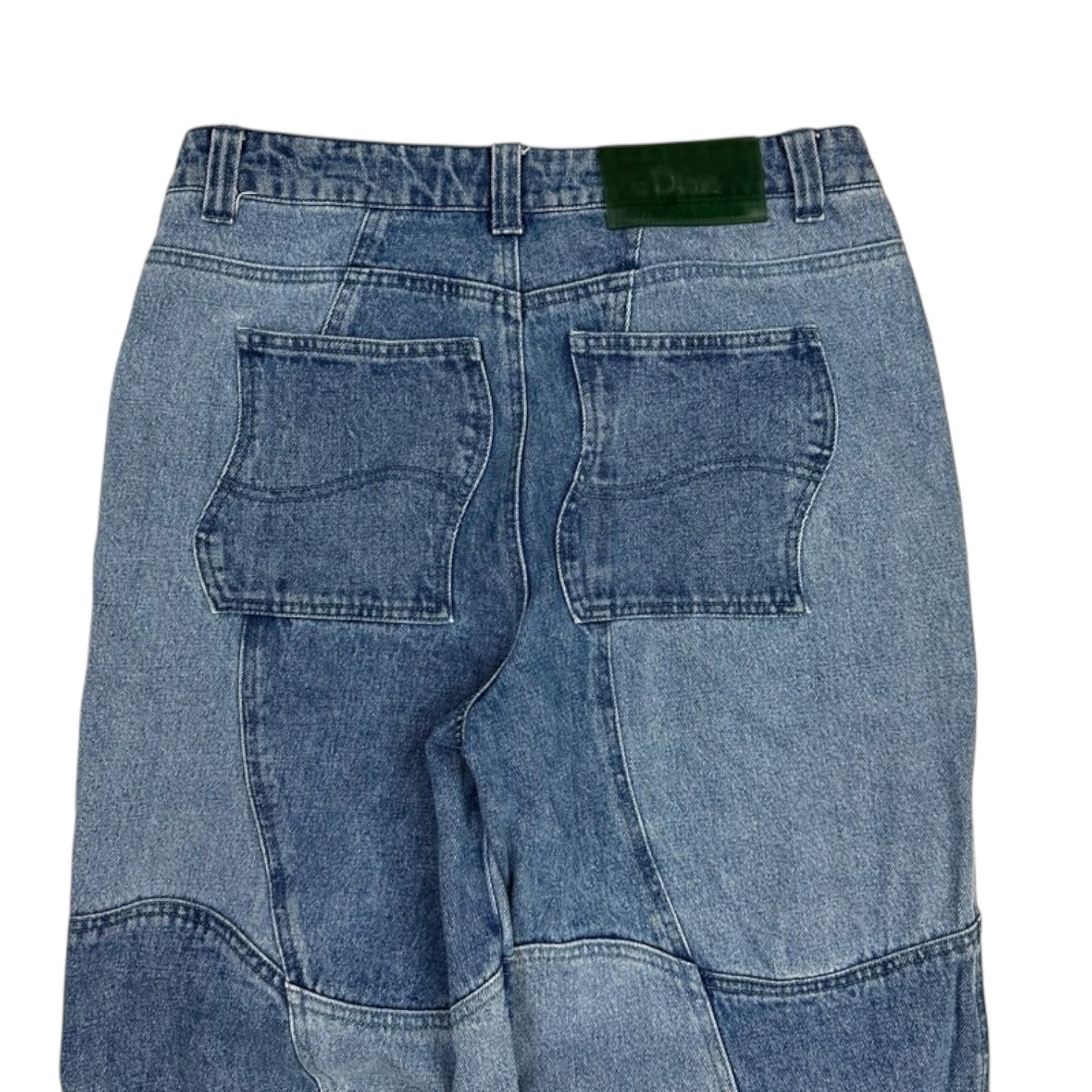 Dime Blocked Relaxed Denim Blue