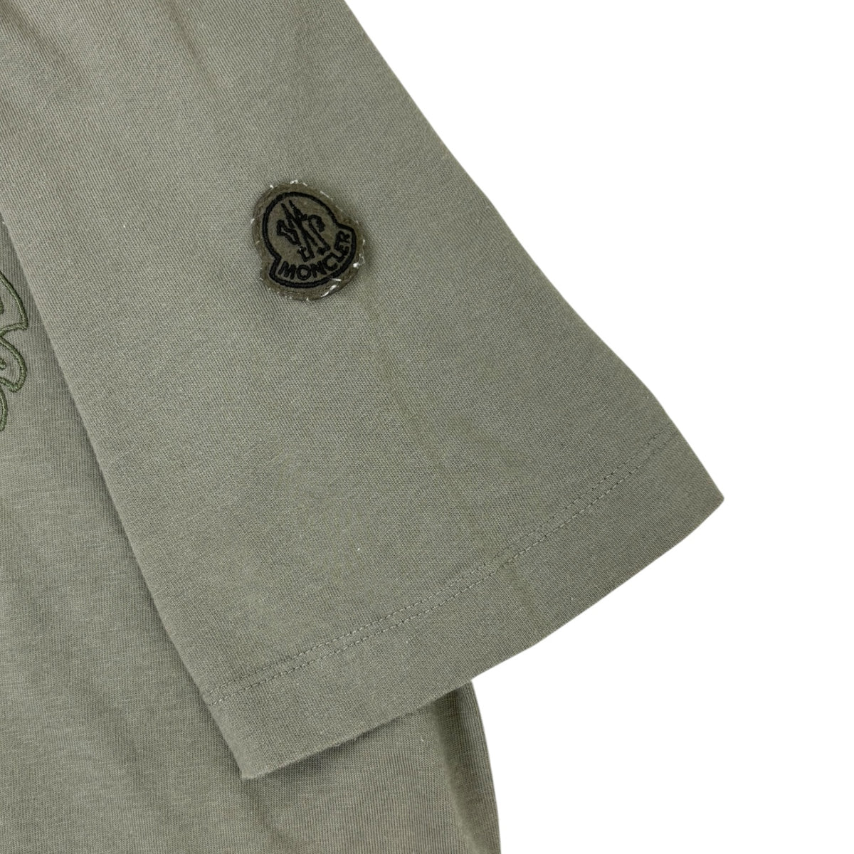 Moncler Cotton Jersey Tee Green