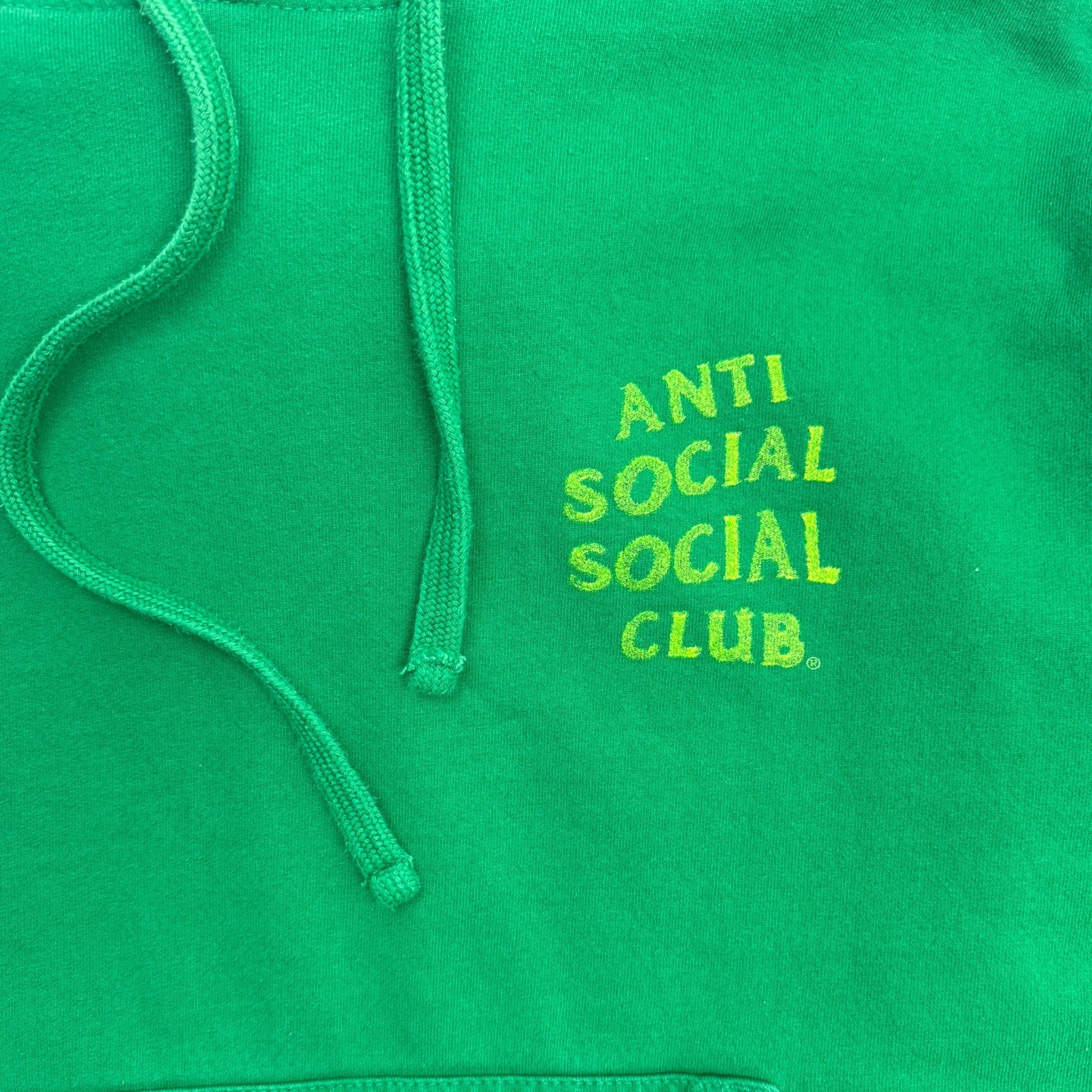 Anti Social Social Club Green Grass Hoodie