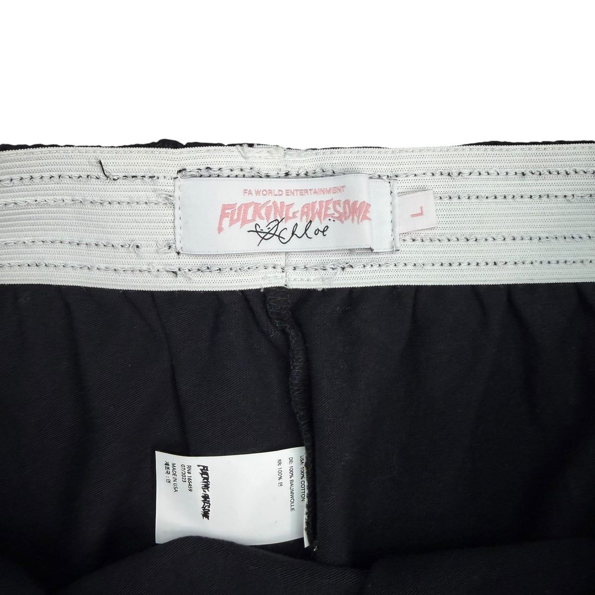 (W) F*cking Awesome X Chloe Sevigny Jersey Short Blaxk