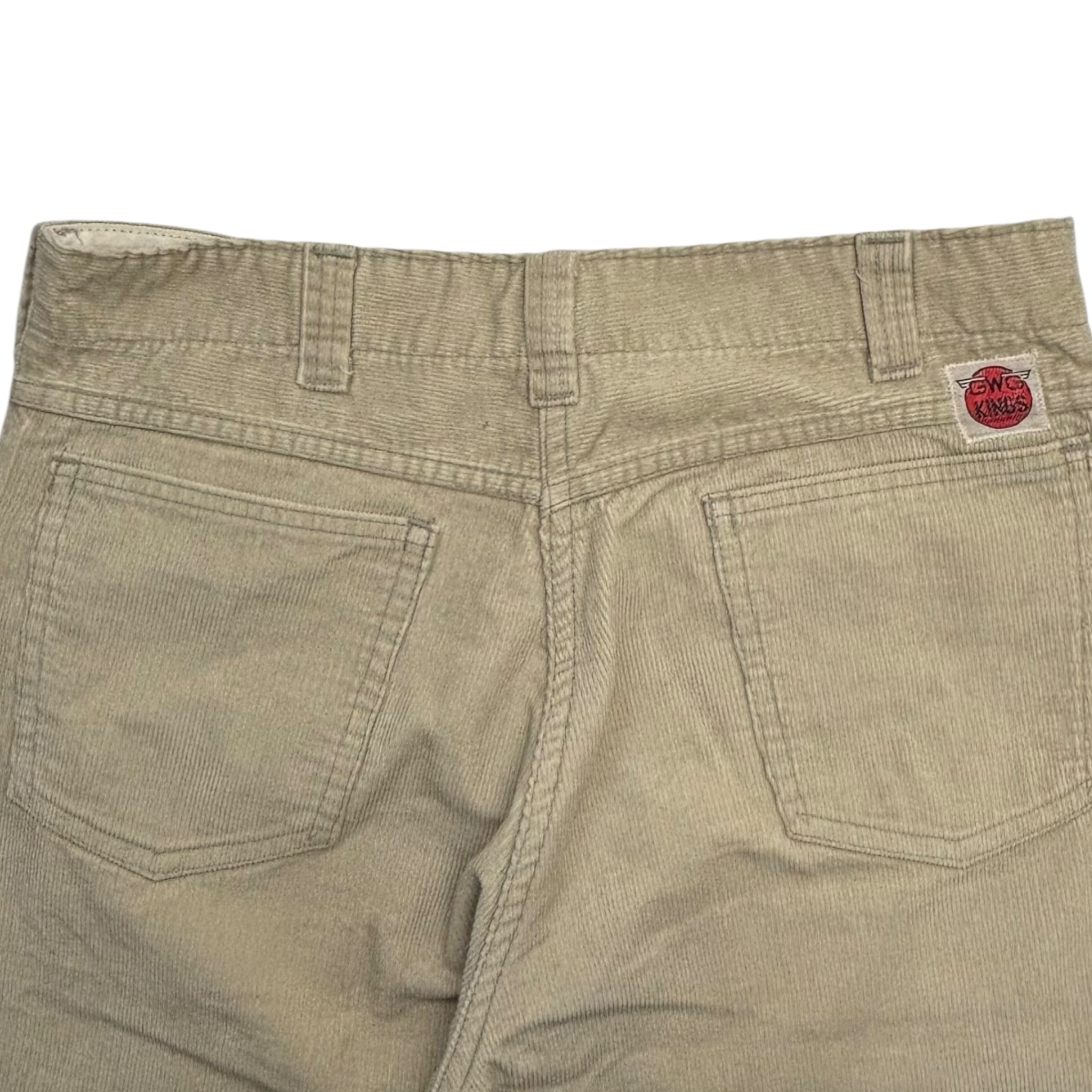 Vintage GWG Cowboy Kings Corduroy Pants Beige