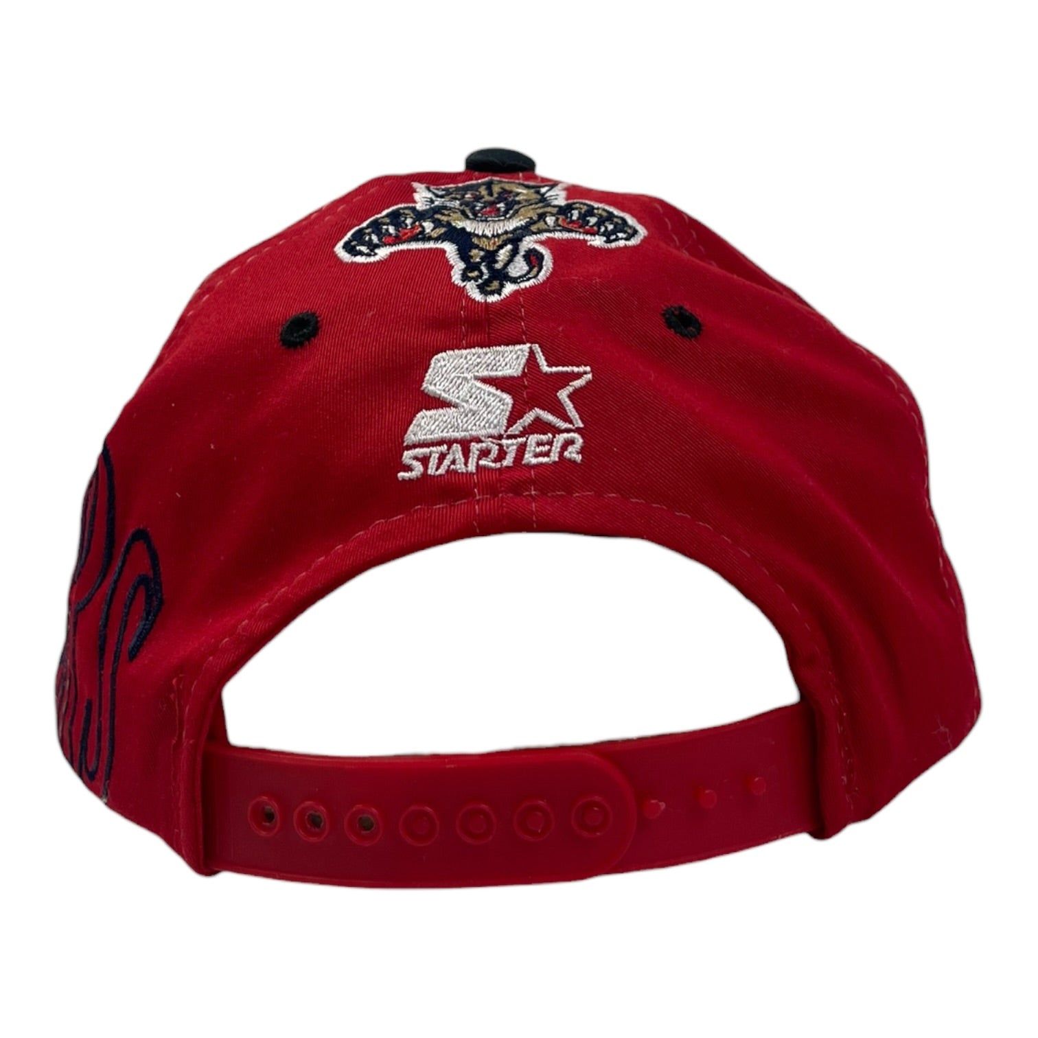 Vintage Florida Panthers Starter Big Logo Spellout Snap Back
