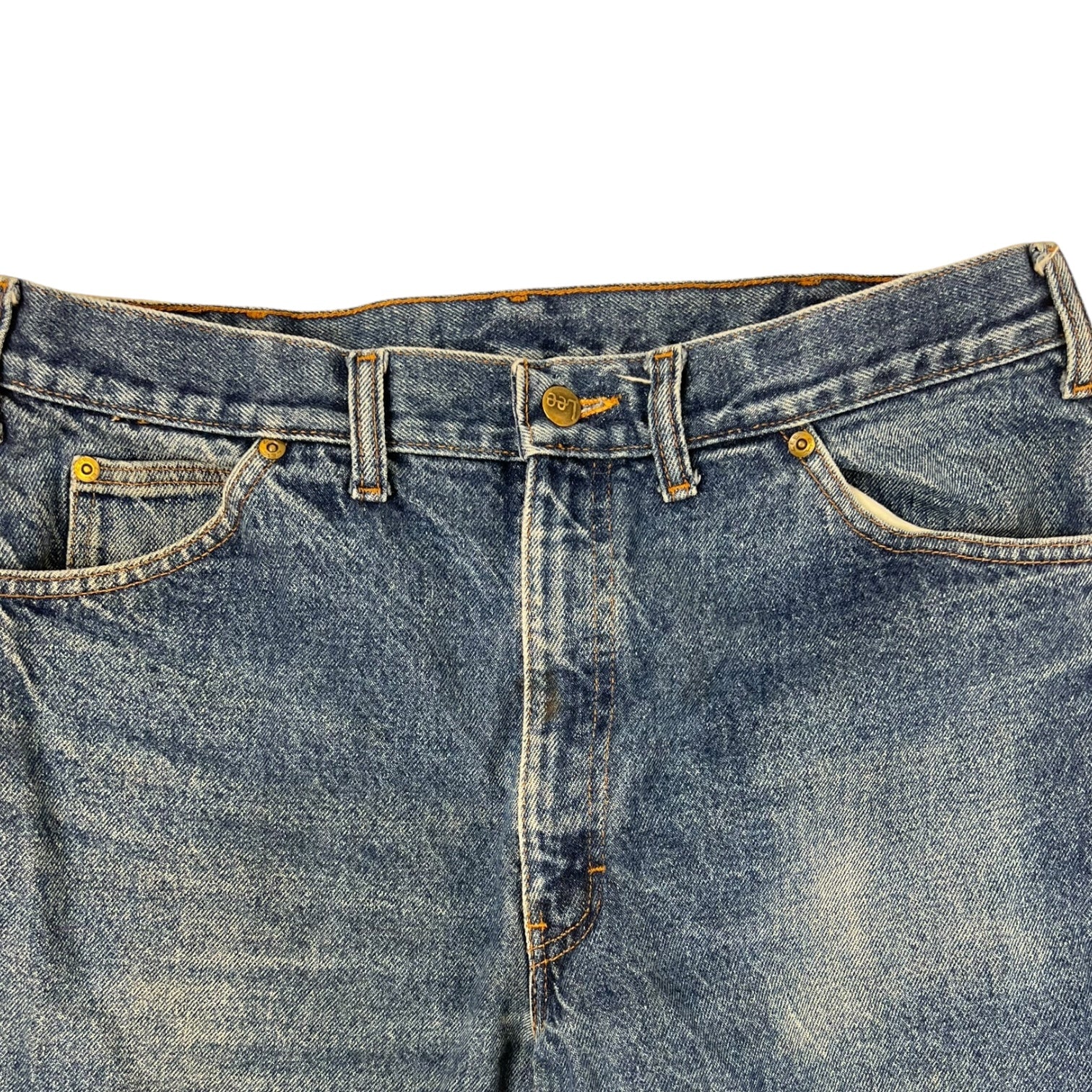 Vintage Lee Faded Denim Flared Pants