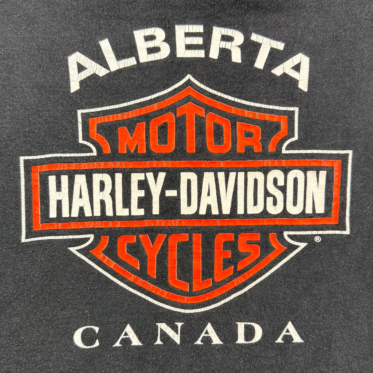 2000 Harley Davidson Alberta Tee Black