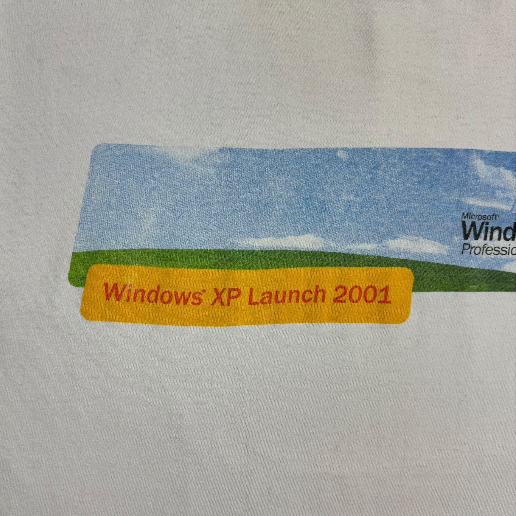 2001 Windows XP Launch Promo T-Shirt