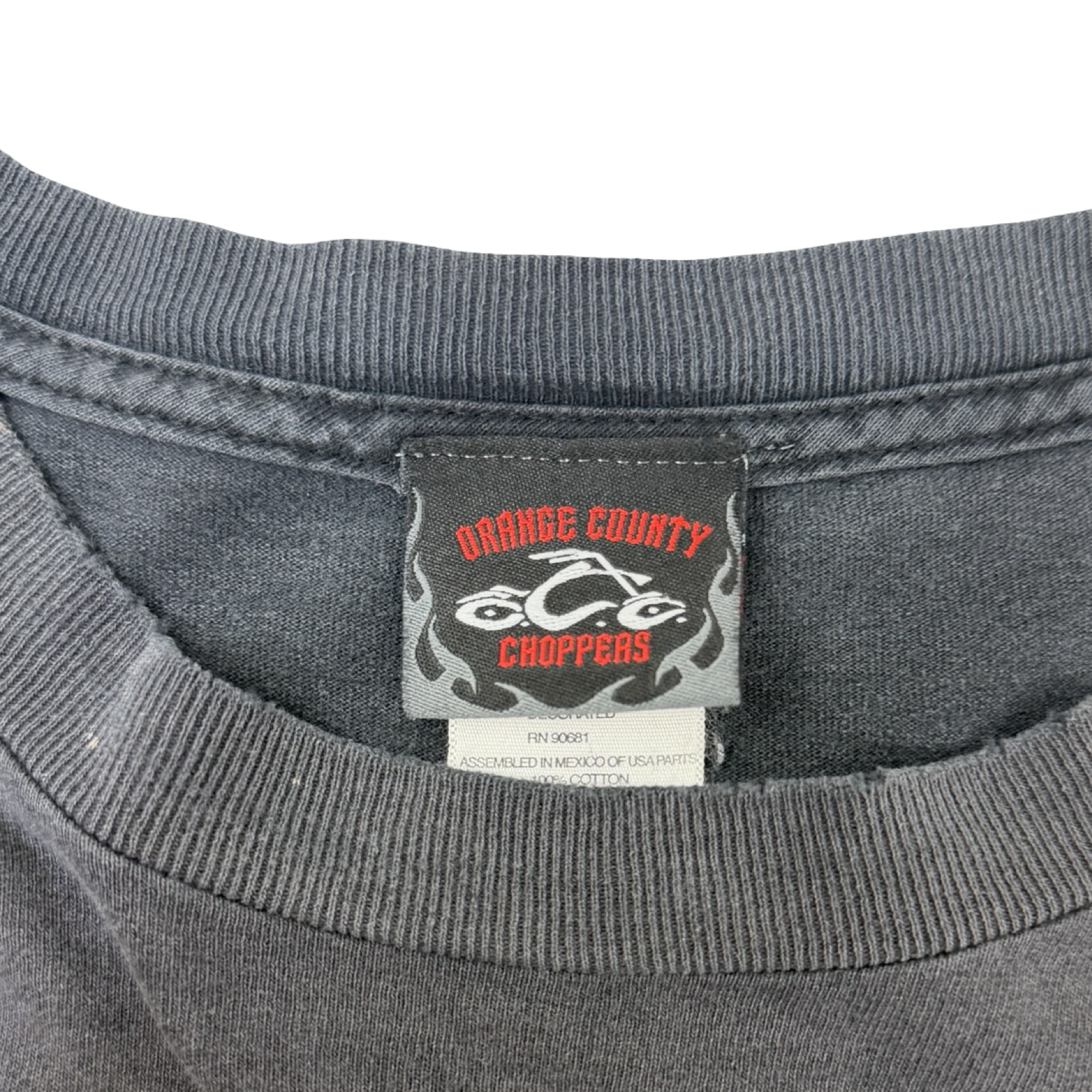 Vintage Orange County Choppers T-Shirt Black