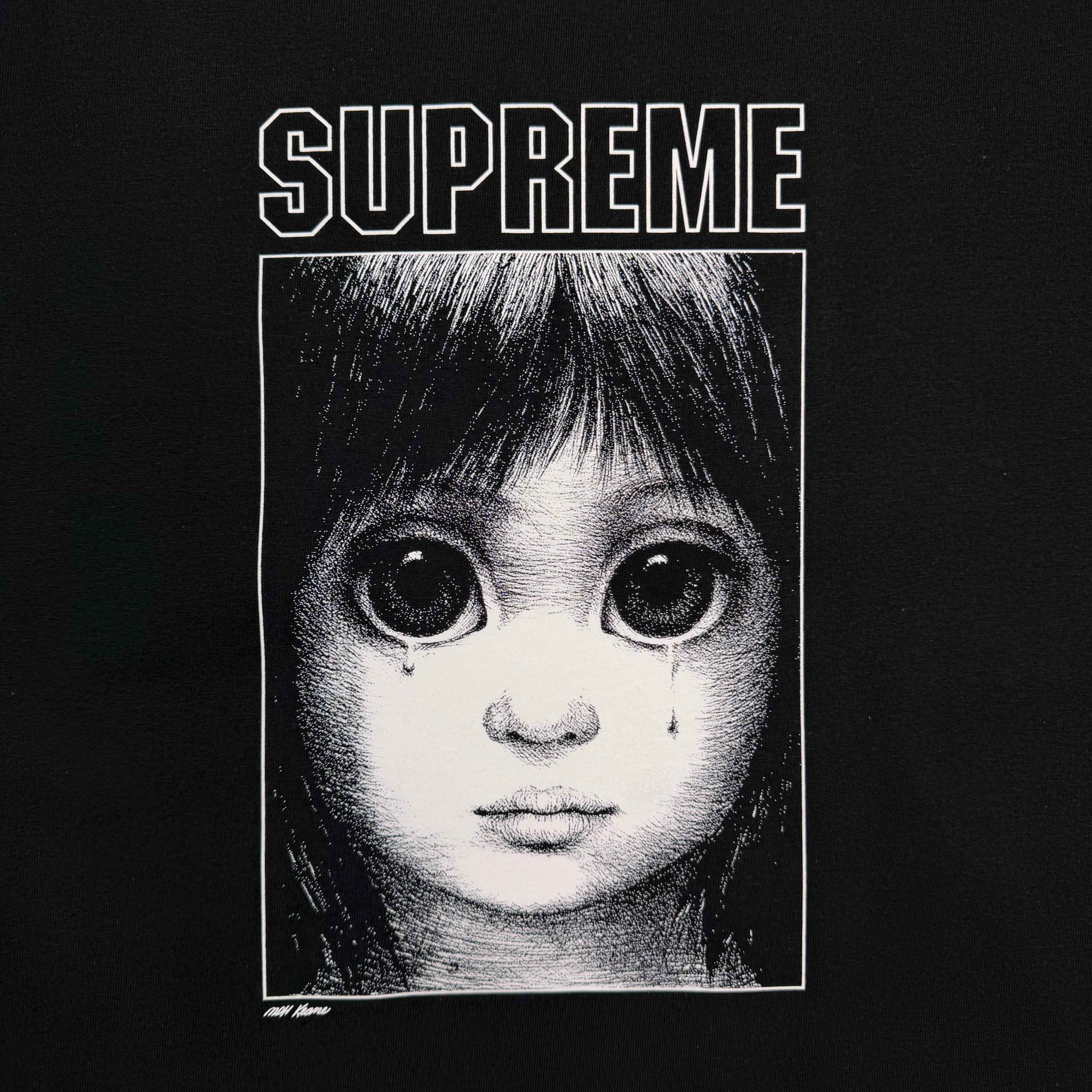 Supreme Margaret Keane Teardrop Tee Black