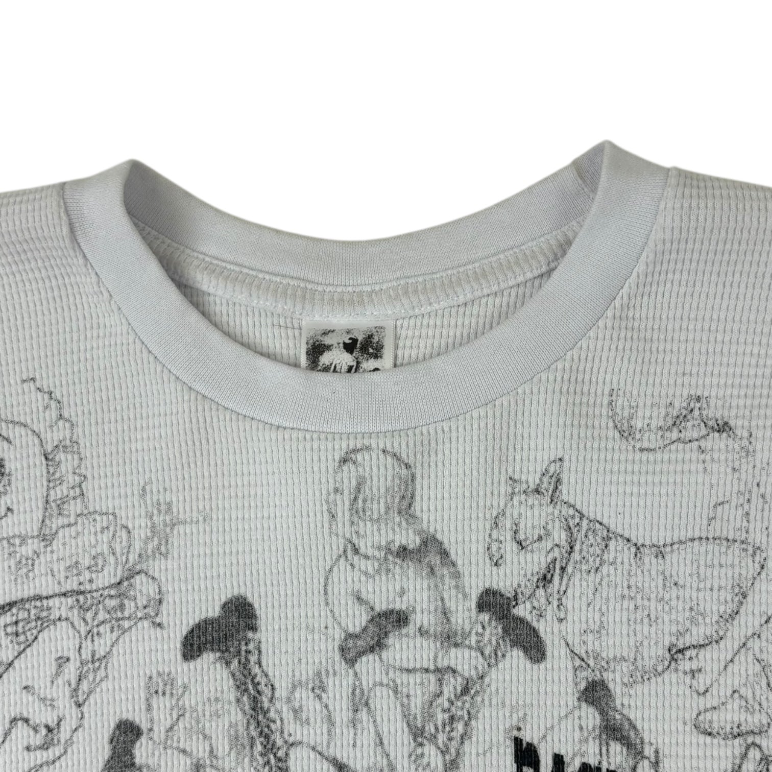 Basketcase Gallery Scribble Thermal White