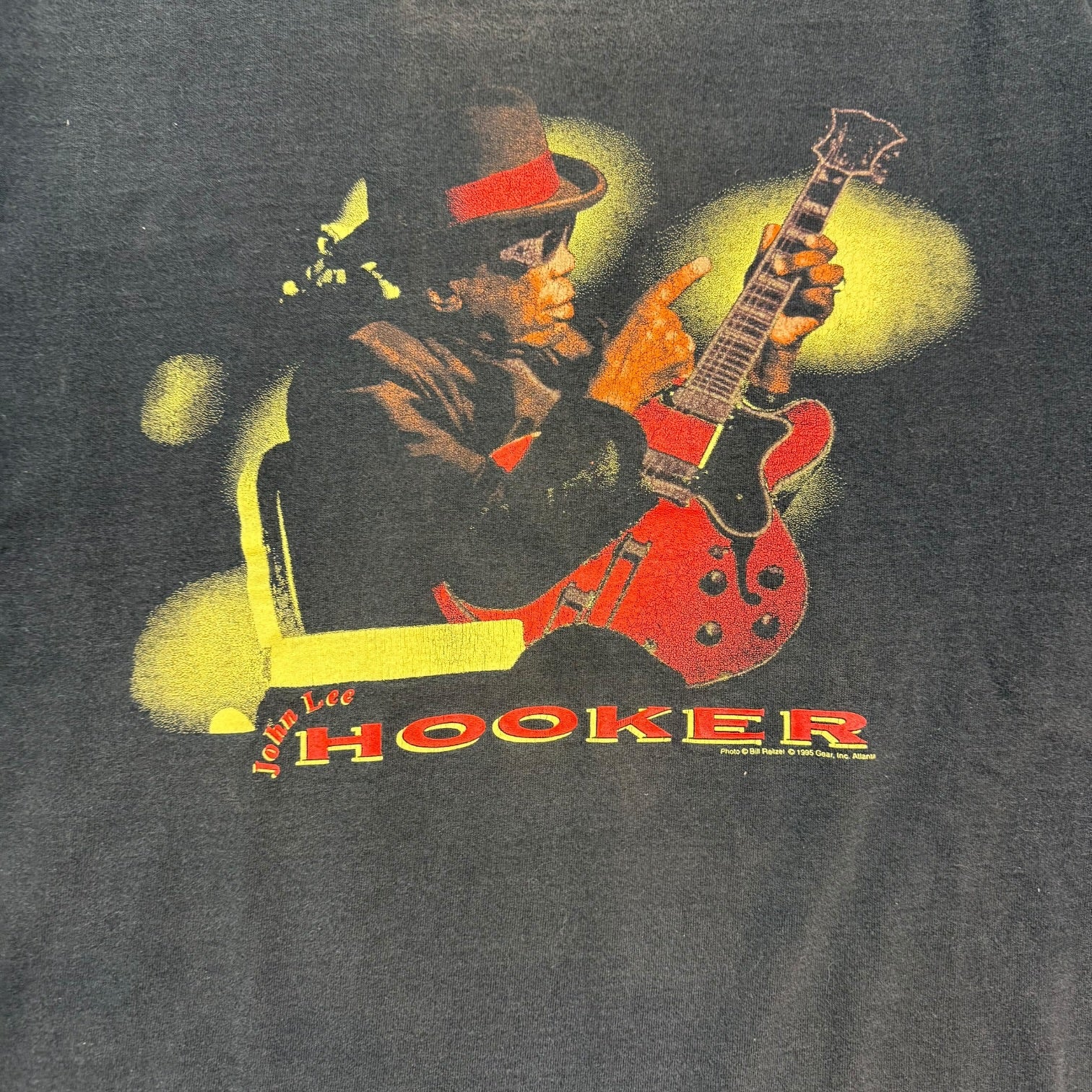Vintage John Lee Hooker Tee Black