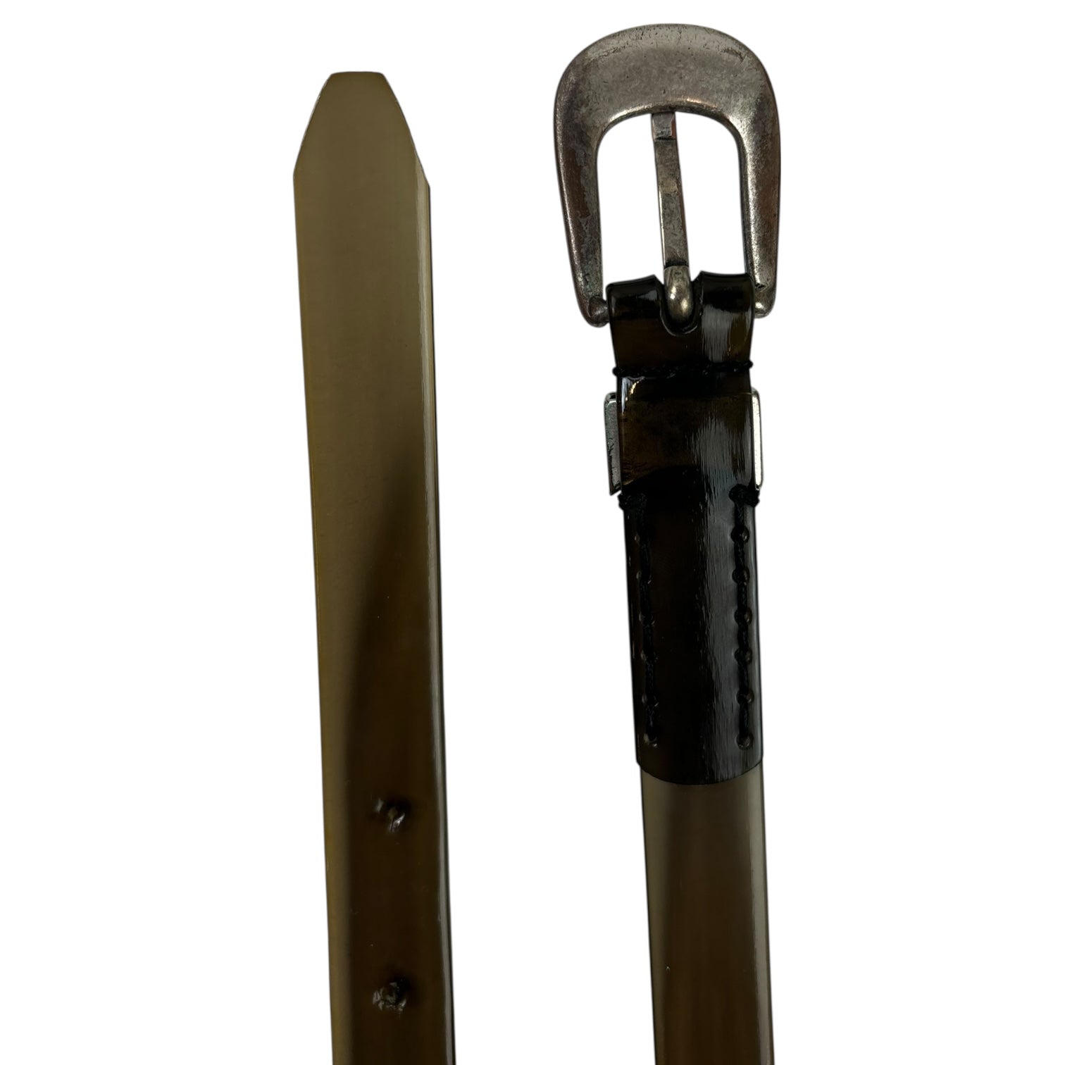 Our Legacy Translucent Rubber Belt Brown