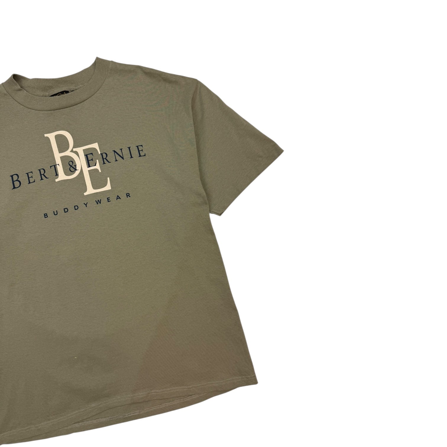 Vintage Bert & Ernie Sesame Street T-Shirt Taupe