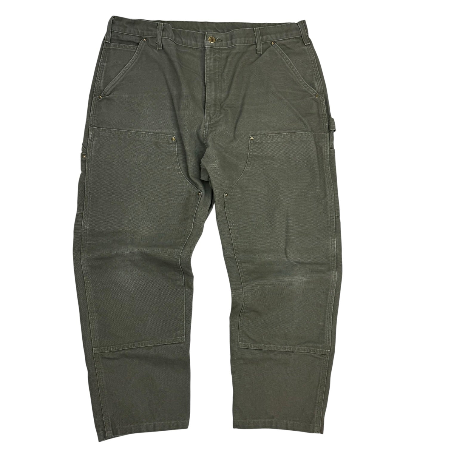 Vintage Carhartt Double Knee Pants Green