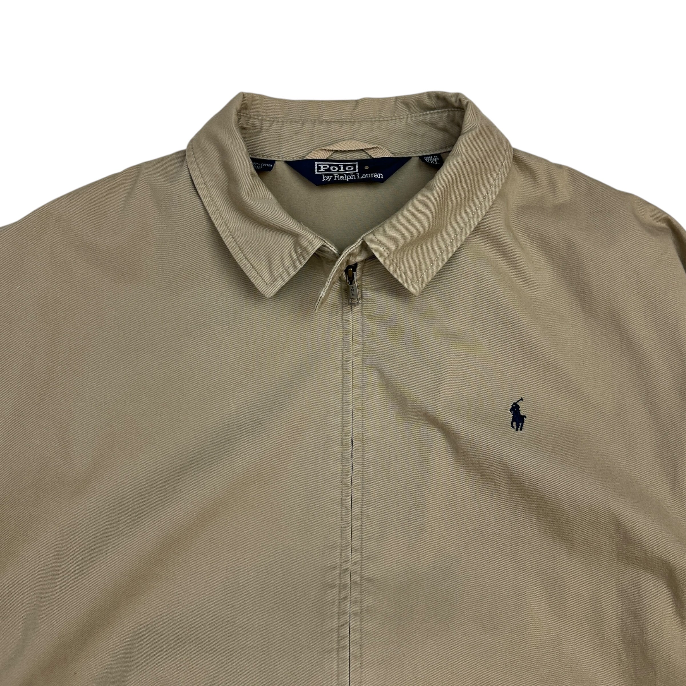 Vintage Polo Ralph Lauren Harrington Jacket Tan