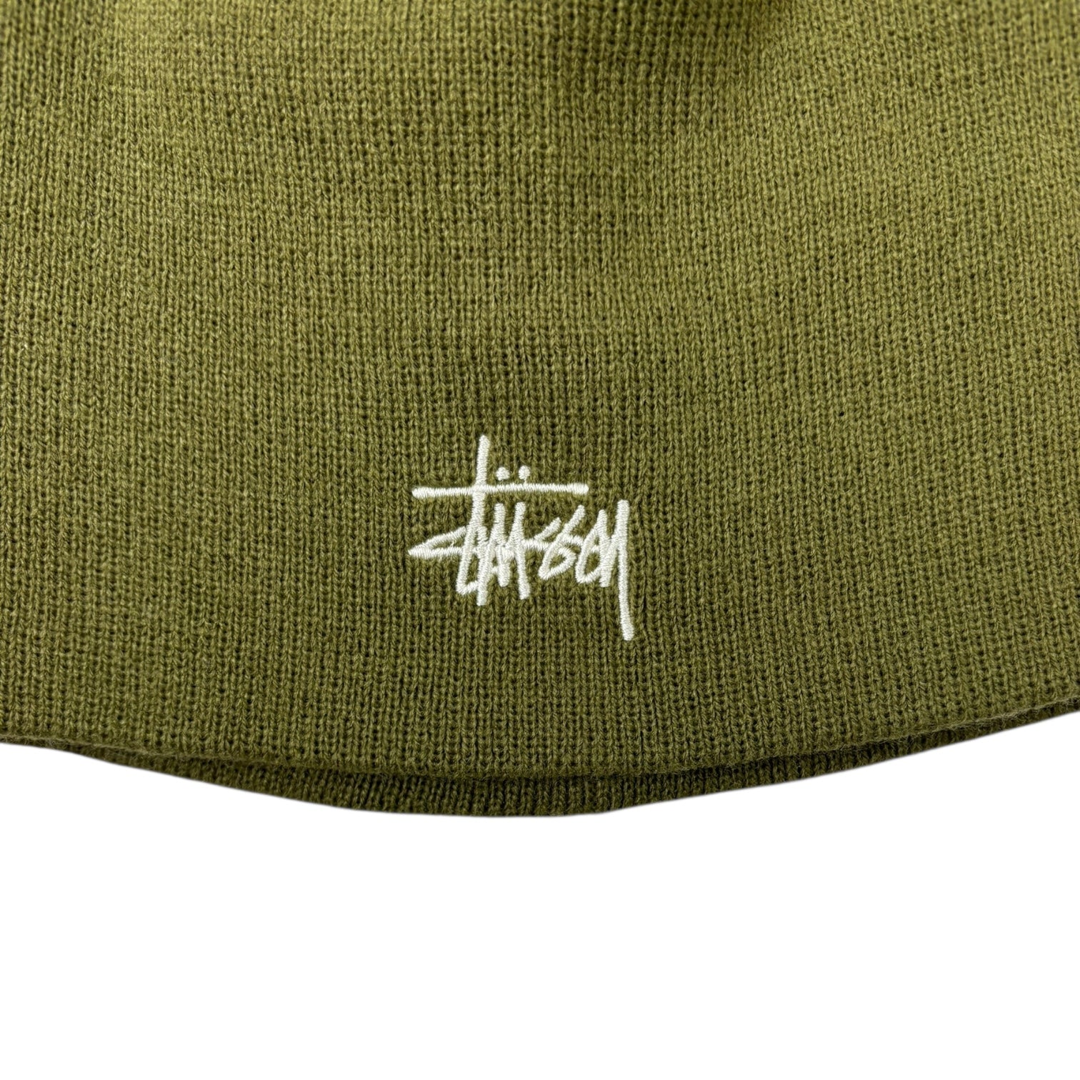 Stussy Basic Skullcap Beanie Light Olive