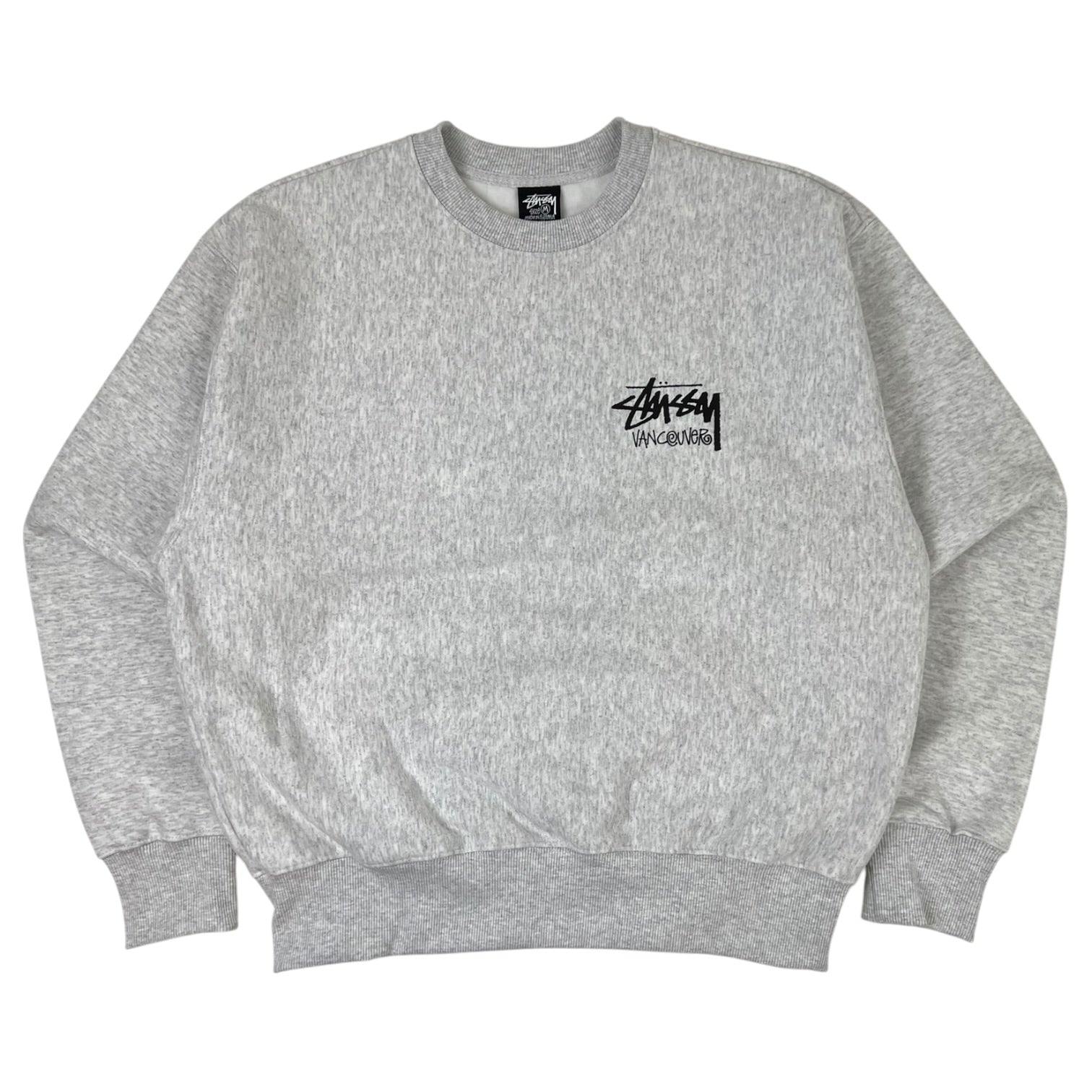 Stussy Vancouver Chapter Crewneck Grey