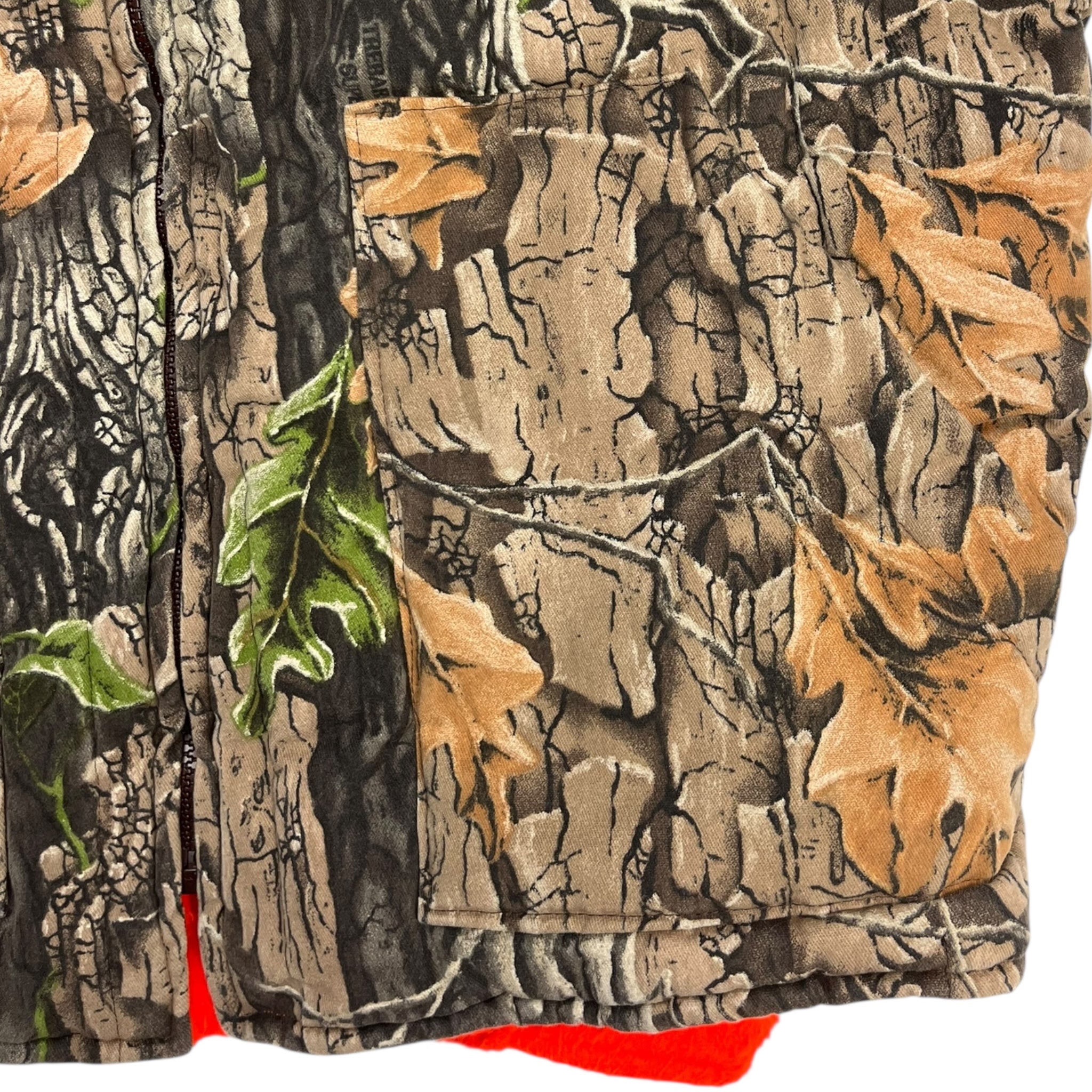 Vintage Golden Retriever Reversible Moss Camo Vest