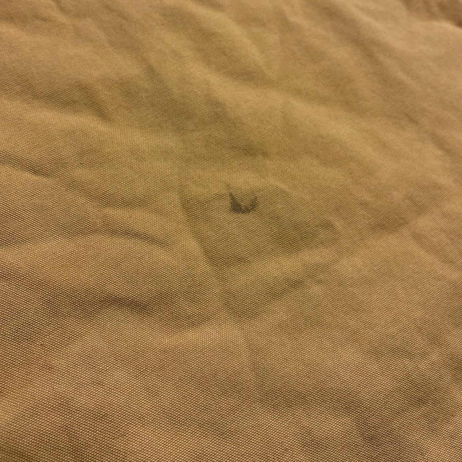 Vintage Tough Duck Quilted Vest Khaki