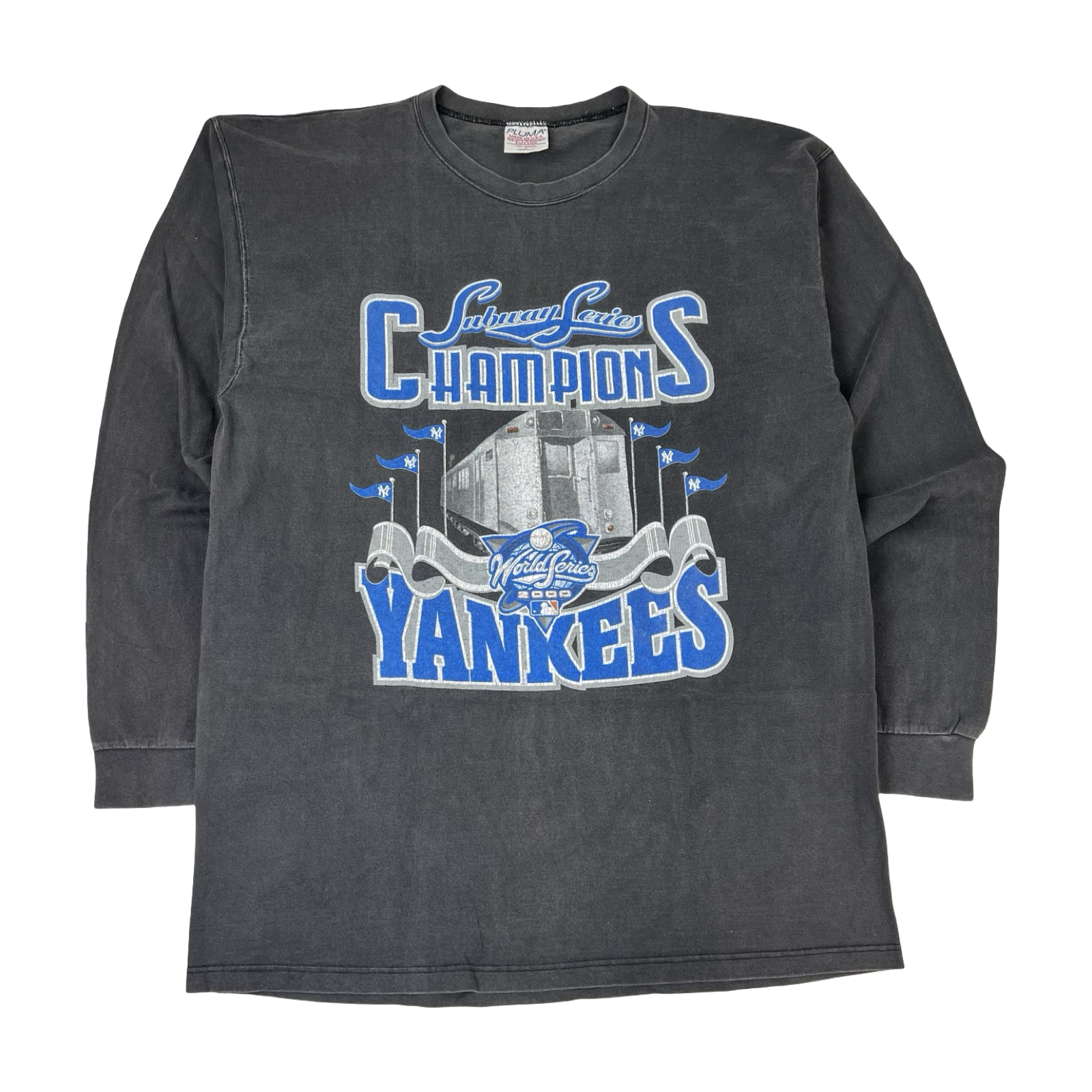 Vintage MLB New York Yankees Subway Series World Series Champions Long Sleeve T-Shirt