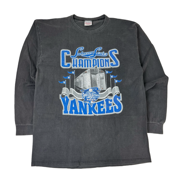 Vintage MLB New York Yankees Subway Series World Series Champions Long Sleeve T-Shirt