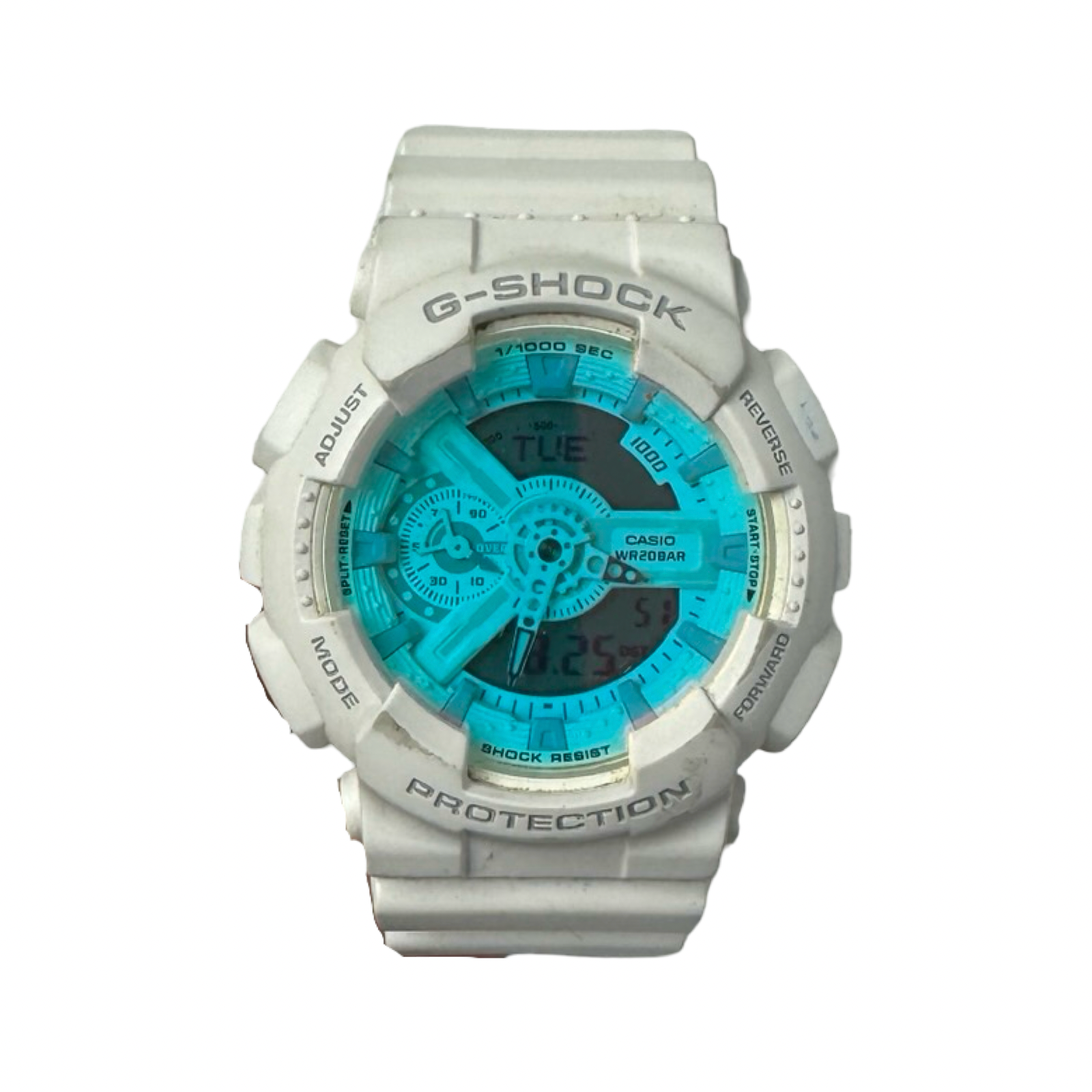 Casio x G-Shock Watch Blue Dial/Iridescent Beach