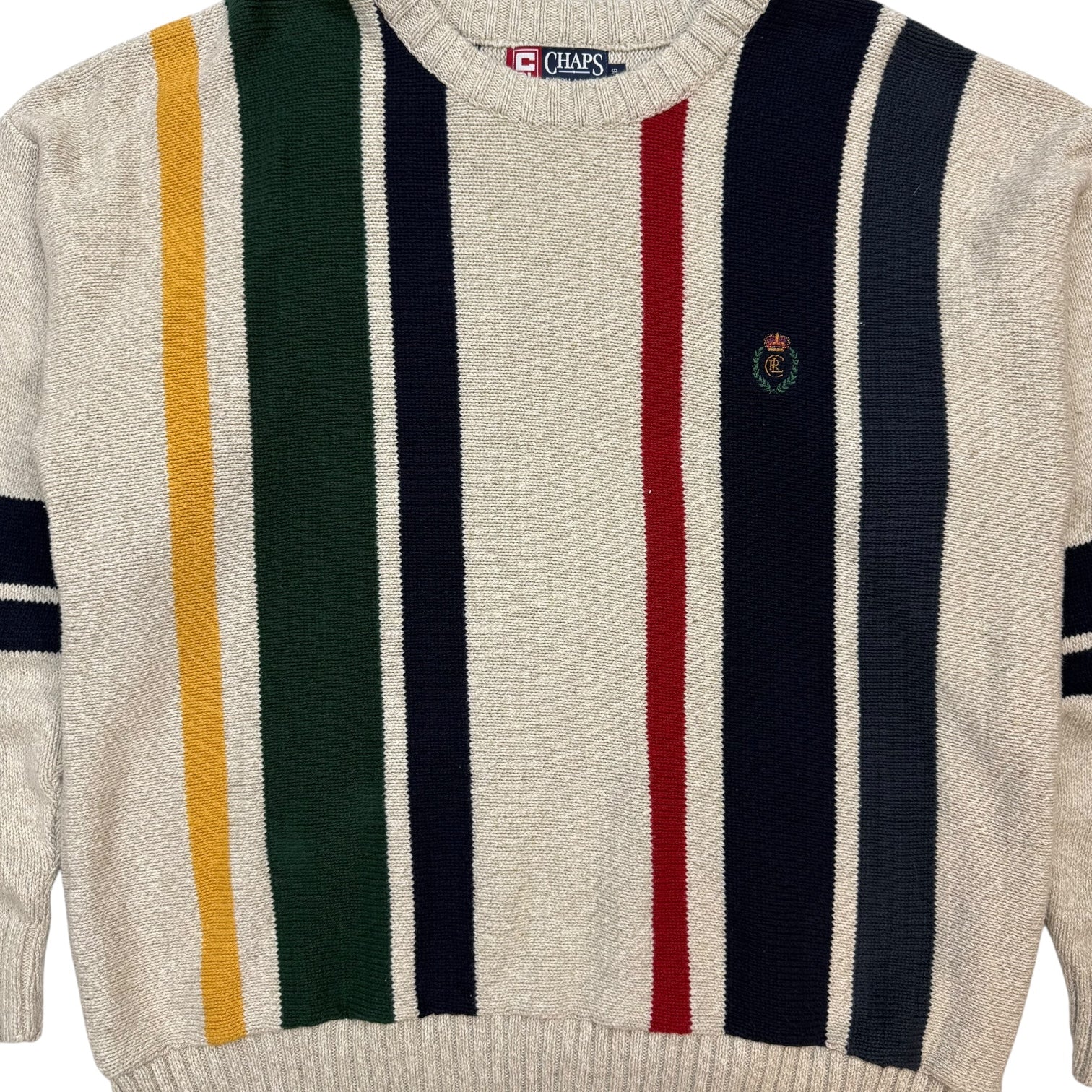 Vintages Chaps By Ralph Lauren Knit Sweater Multicolour