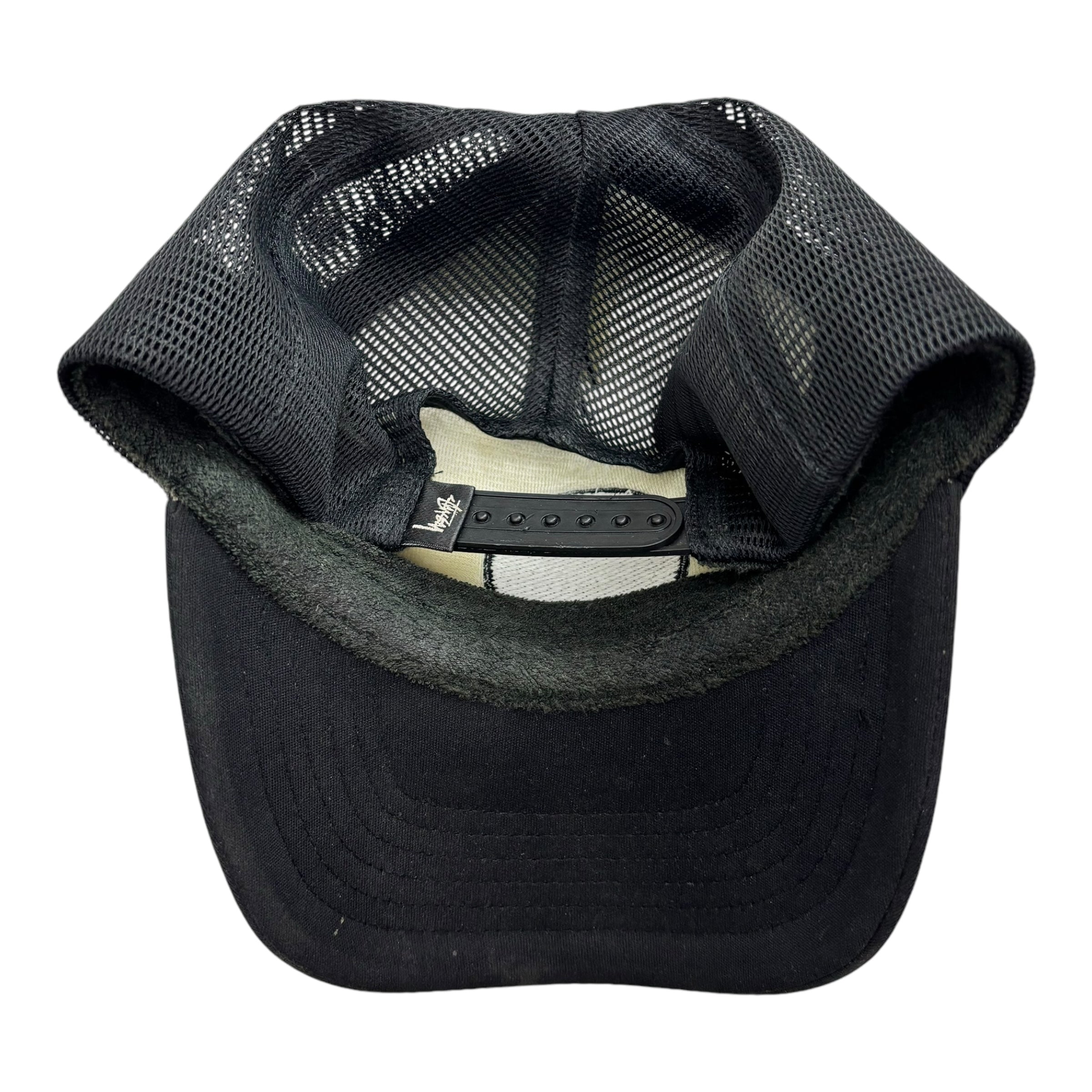 Stüssy 8 Ball Trucker Hat Black