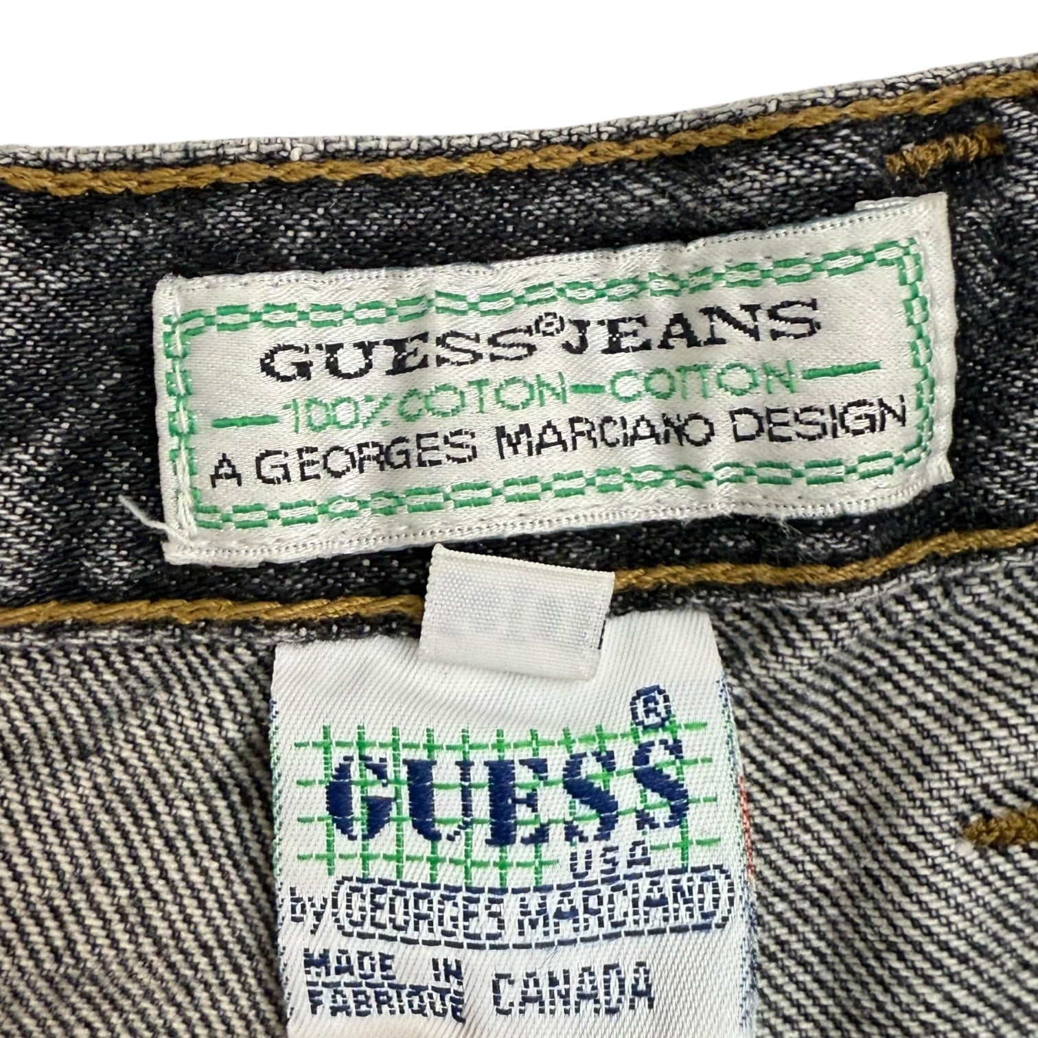 Vintage Guess Jeans Denim Pants Ash Grey