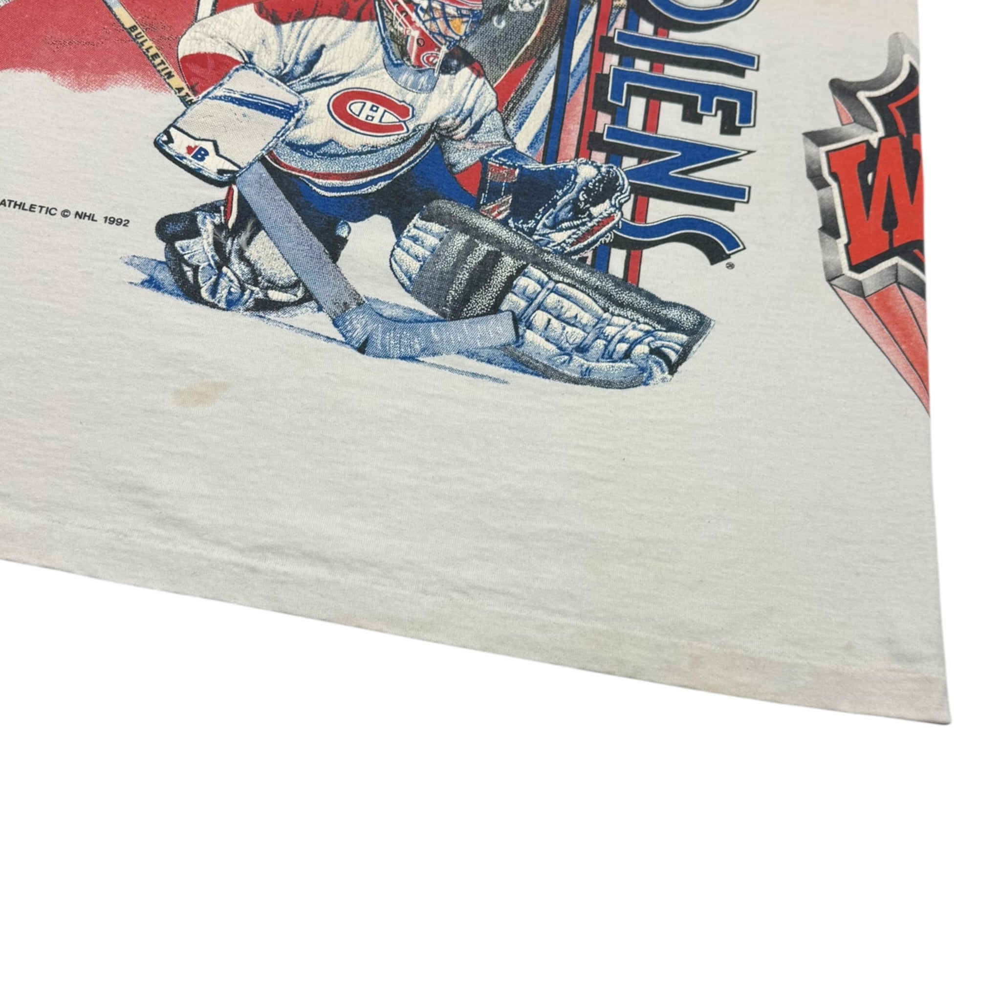 1992 Montreal Canadians NHL Bulletin T-Shirt