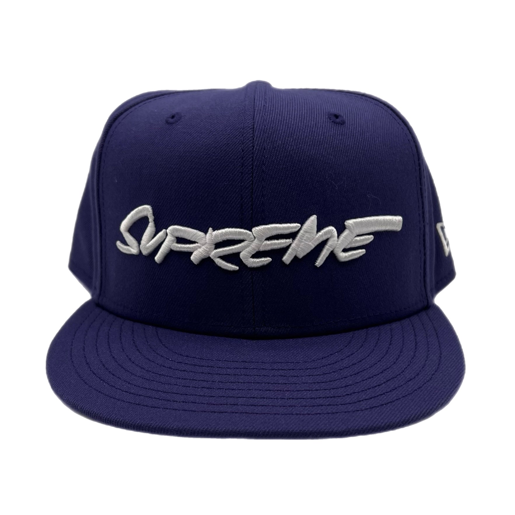 Supreme x Futura Dark Purple New Era Fitted Hat