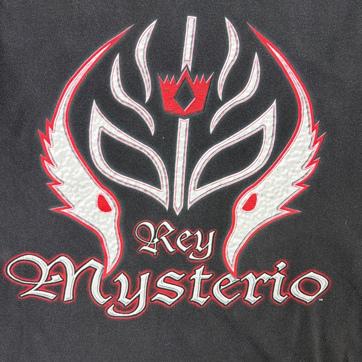 Vintage 2002 WWE Rey Mysterio T-Shirt Black