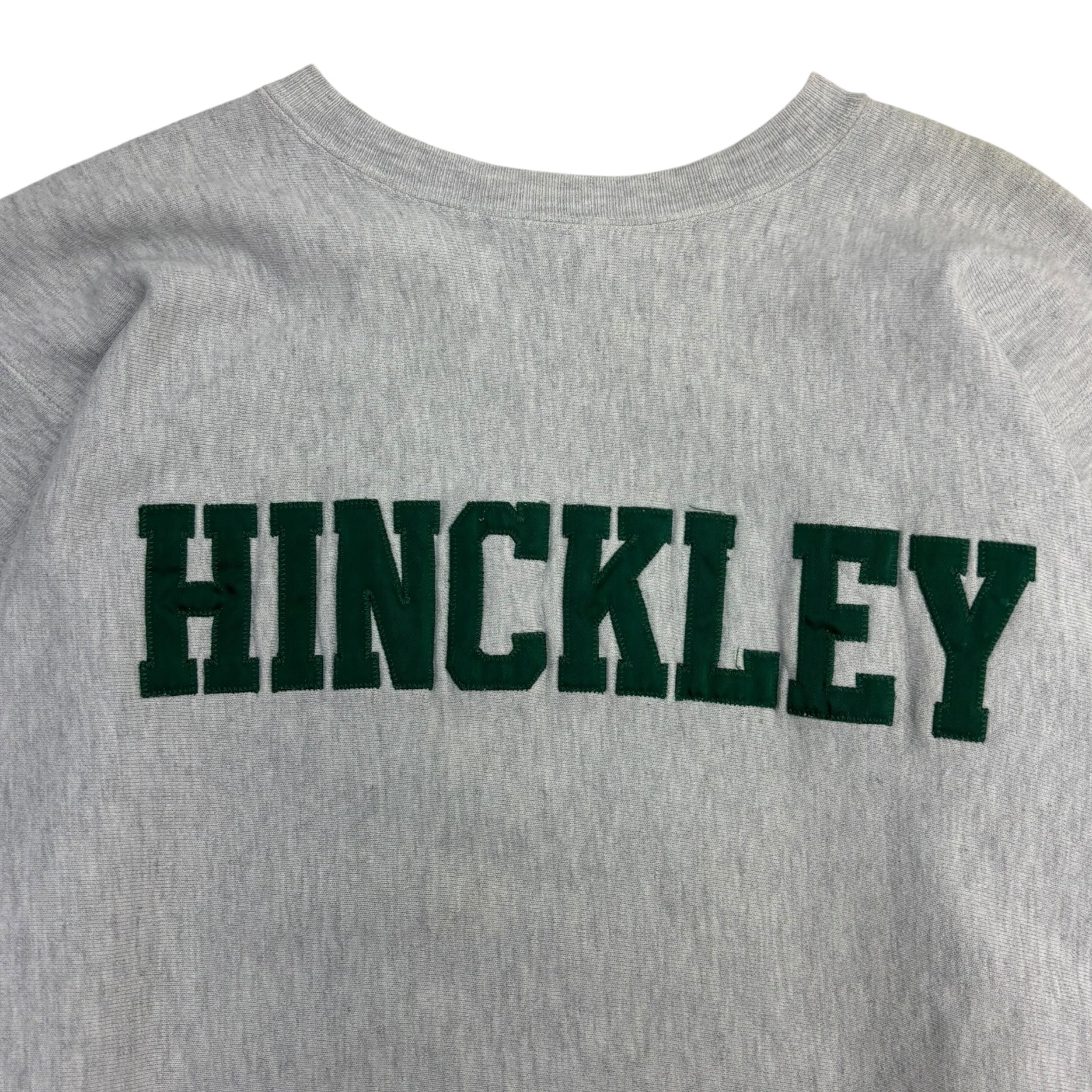 Vintage Hinkley Champion Reverse Weave Crewneck Grey
