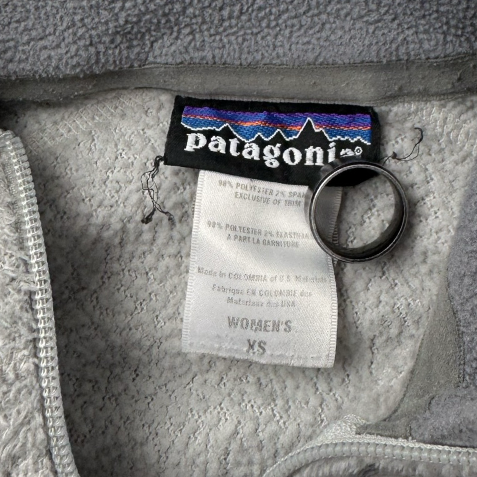 (W) Patagonia R2 Fleece Jacket Grey