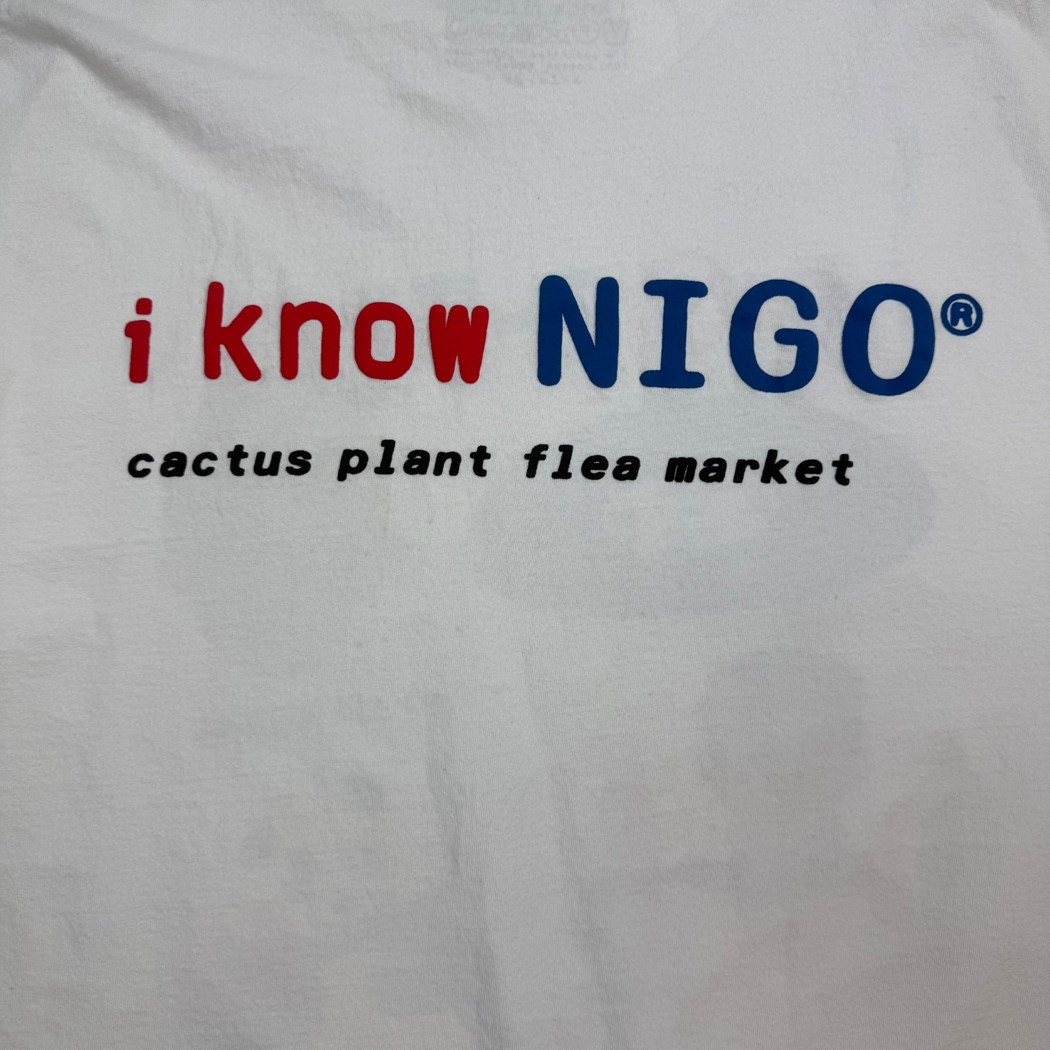 CPFM X Nigo ‘I Know Nigo’ Tee White