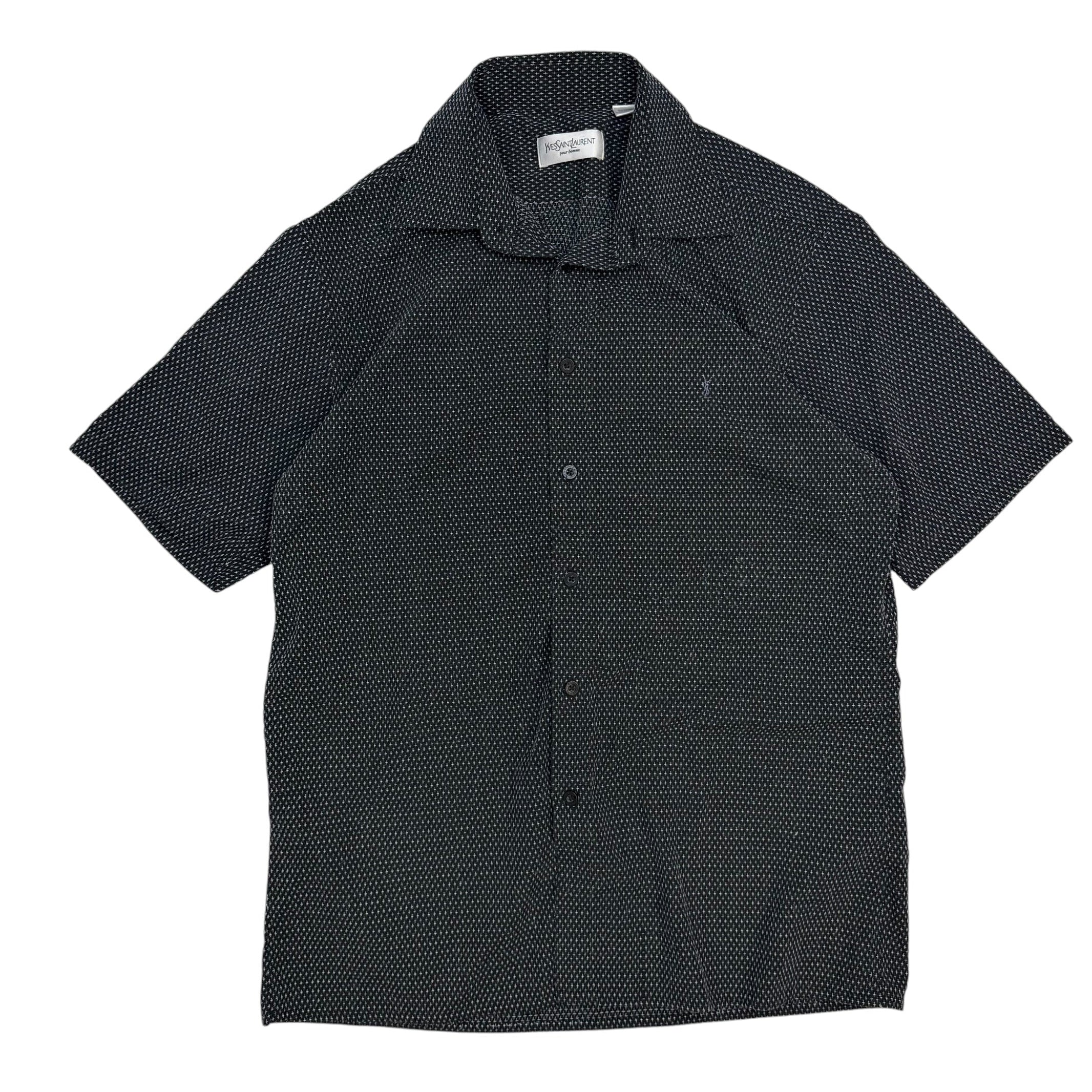 Vintage Yves Saint Laurent Button Up Black