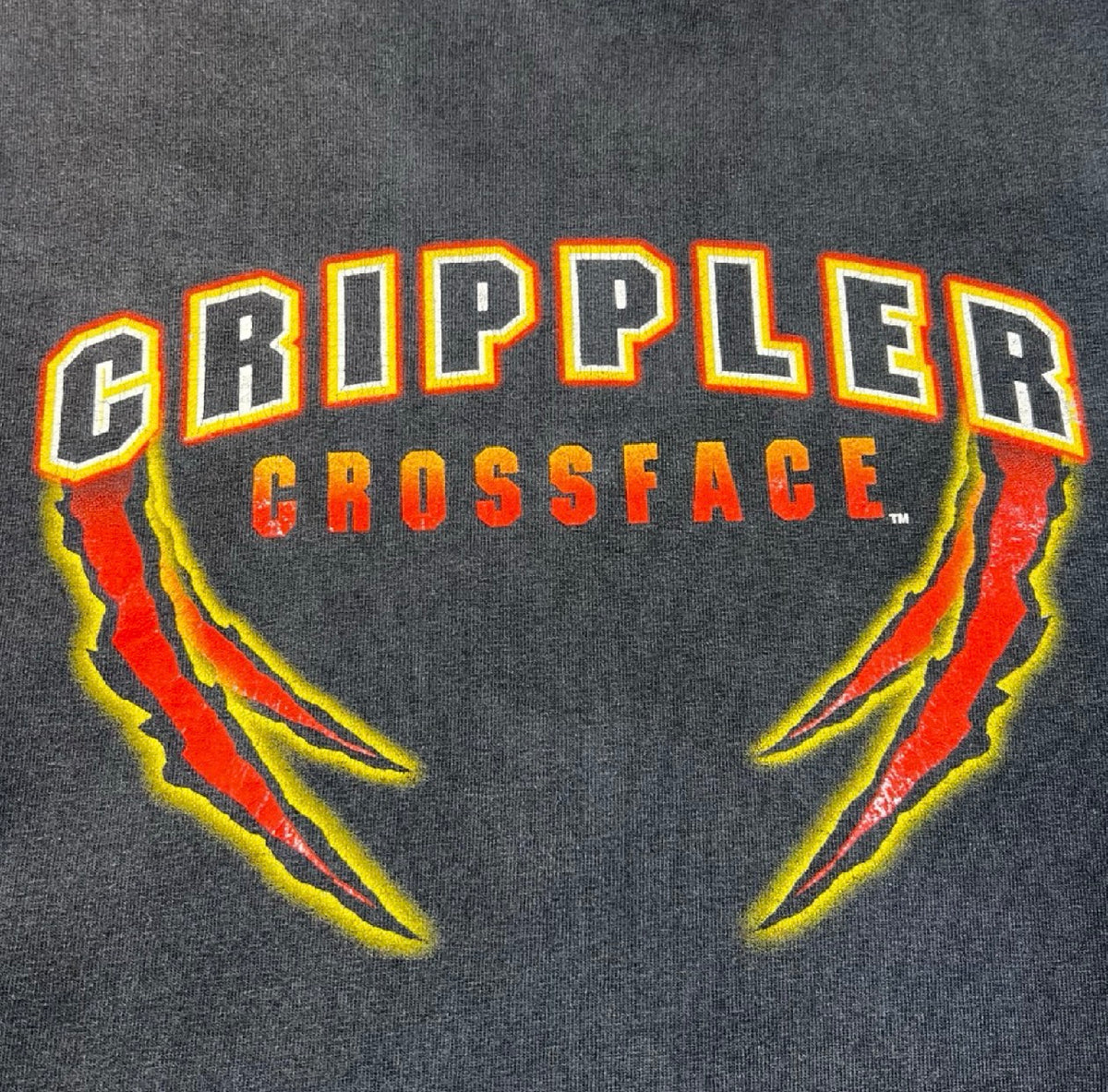 2004 WWE Chris Benoit Crippler Crossface T-shirt Black