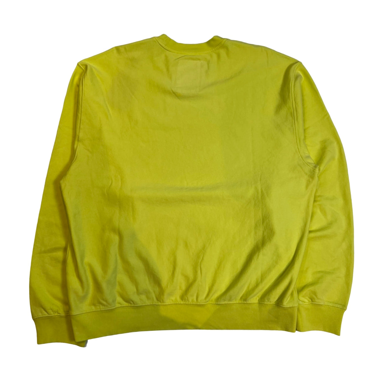 Stussy Lightweight Terry Crewneck Yellow