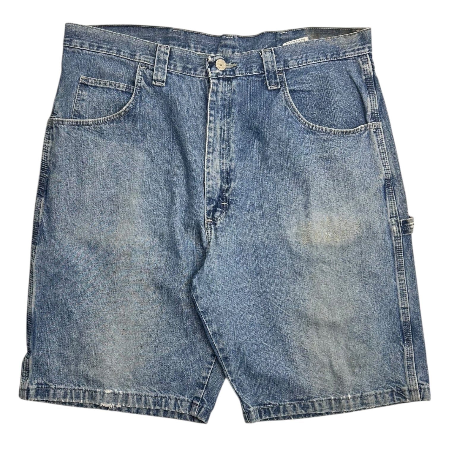 Vintage Wrangler Baggy Carpenter Jort Mid Wash