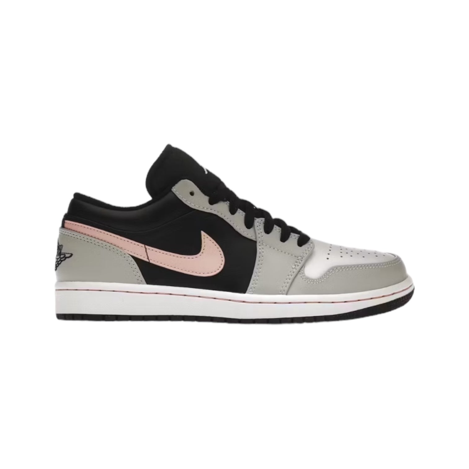 Jordan 1 Low Black/Grey/Pink