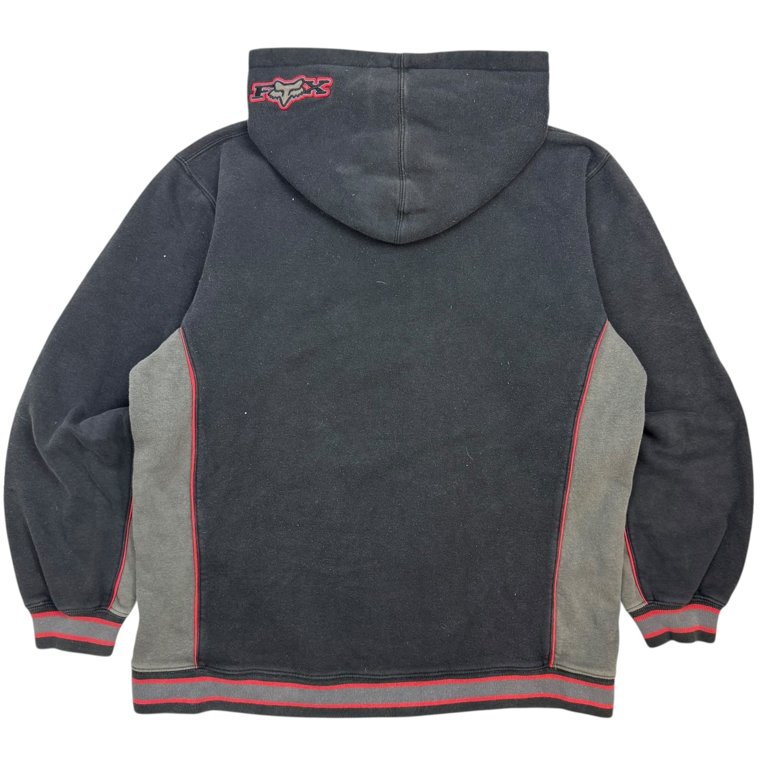 Vintage Fox Riders Co Hoodie Black/Grey