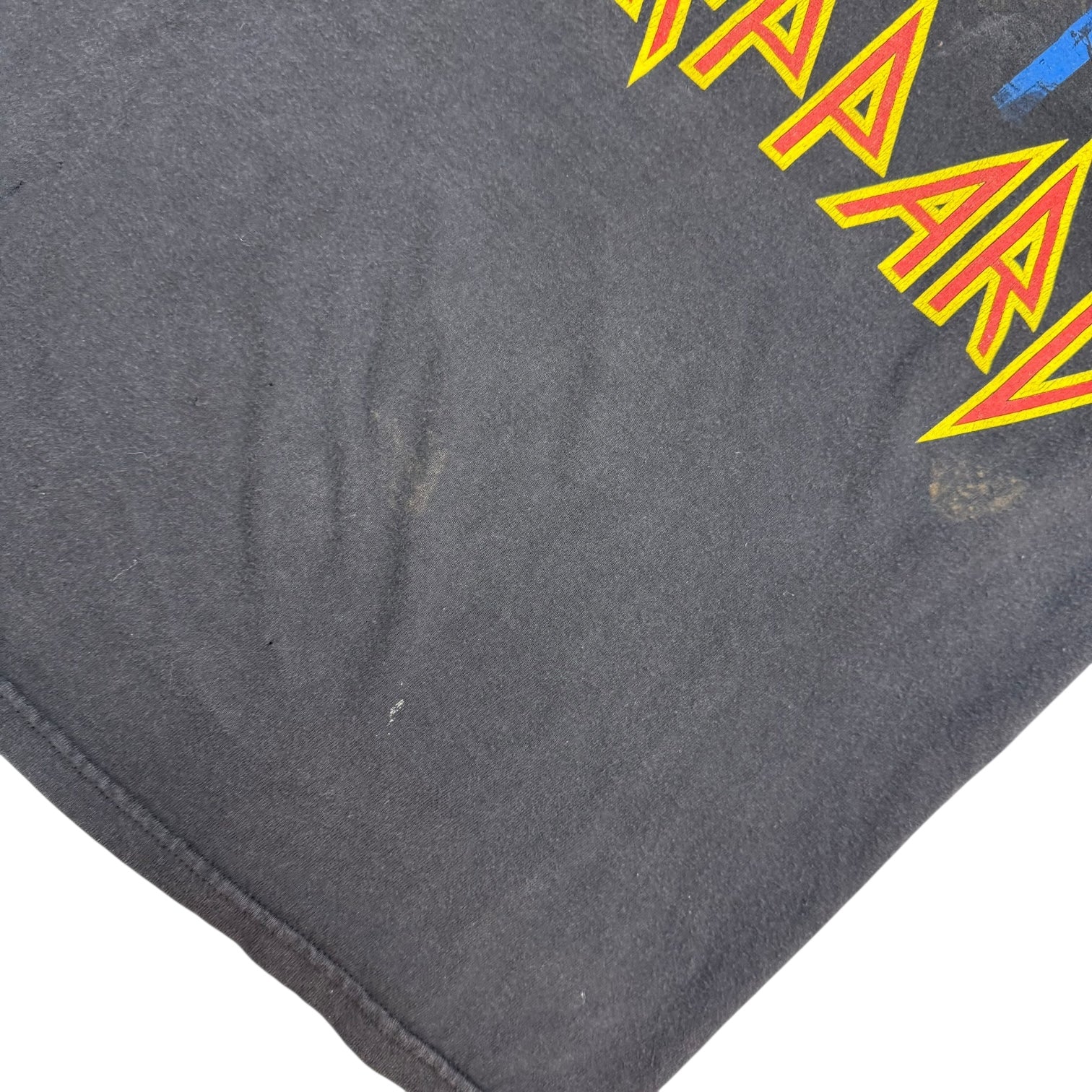2007 Def Leppard Tour Tee Black