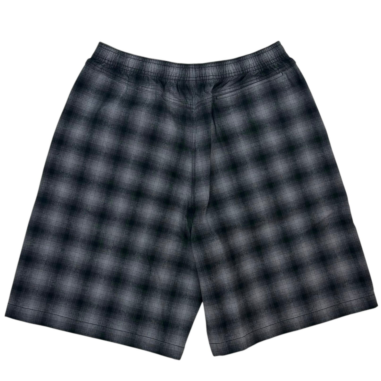 Stussy Baggy Beach Short Plaid Black