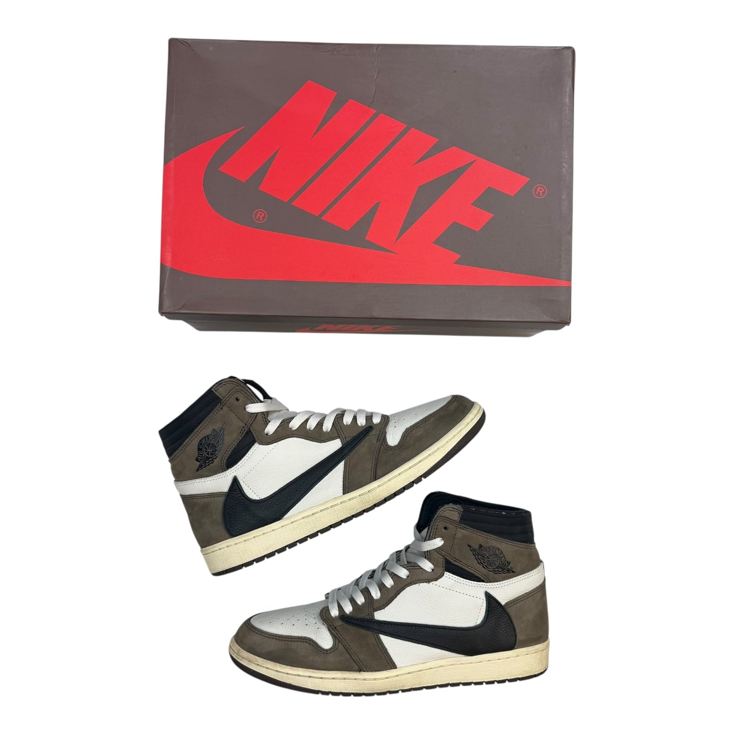 Jordan 1 Retro High OG SP Travis Scott Mocha (Used)