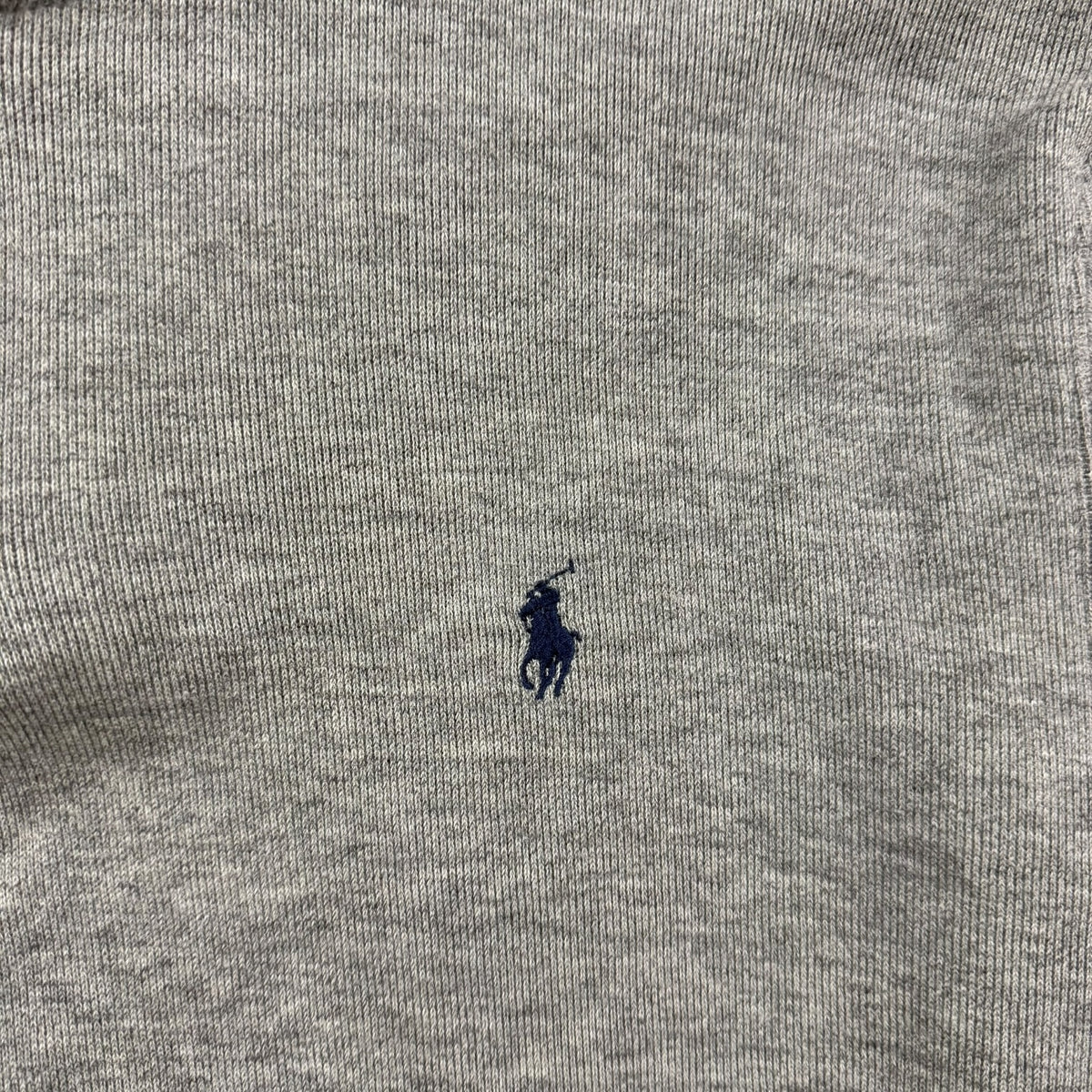 Vintage Polo Ralph Lauren Quarter Zip Sweater Grey