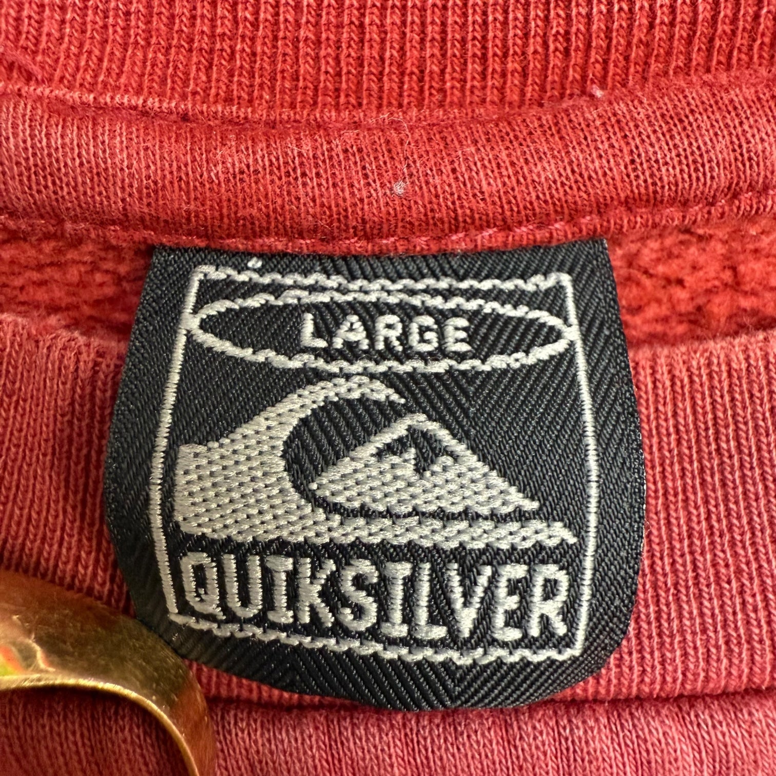Vintage Quicksilver Crewneck Faded Red