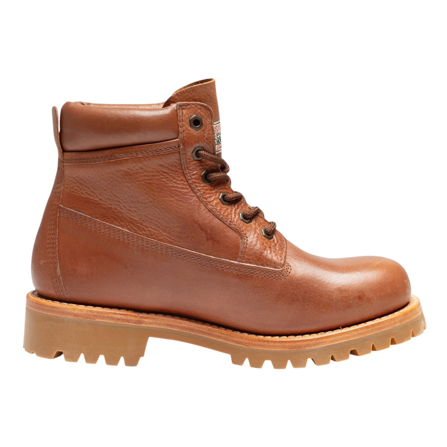 Stussy x Our Legacy Lace Up Boot Oak Brown Leather