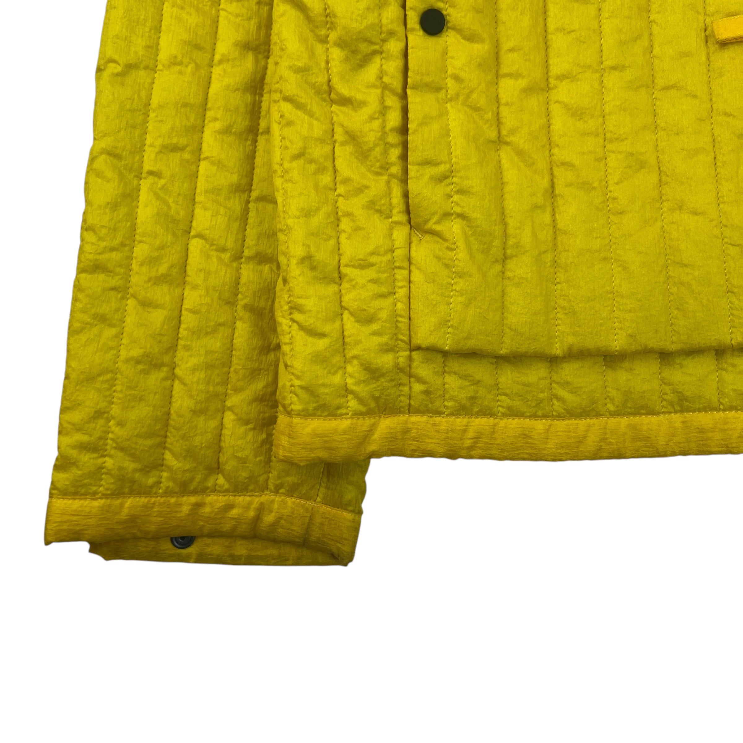 Craig Green Nylon Quilted Work Jacket Yellow