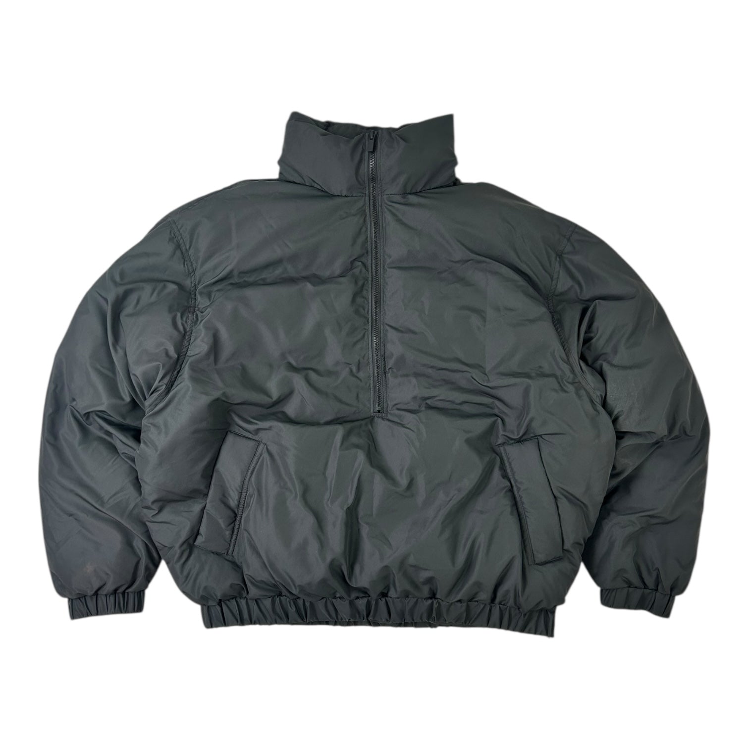 Fear of God Essentials 1/4 Zip Quilted Pullover Sweatshirt Iron